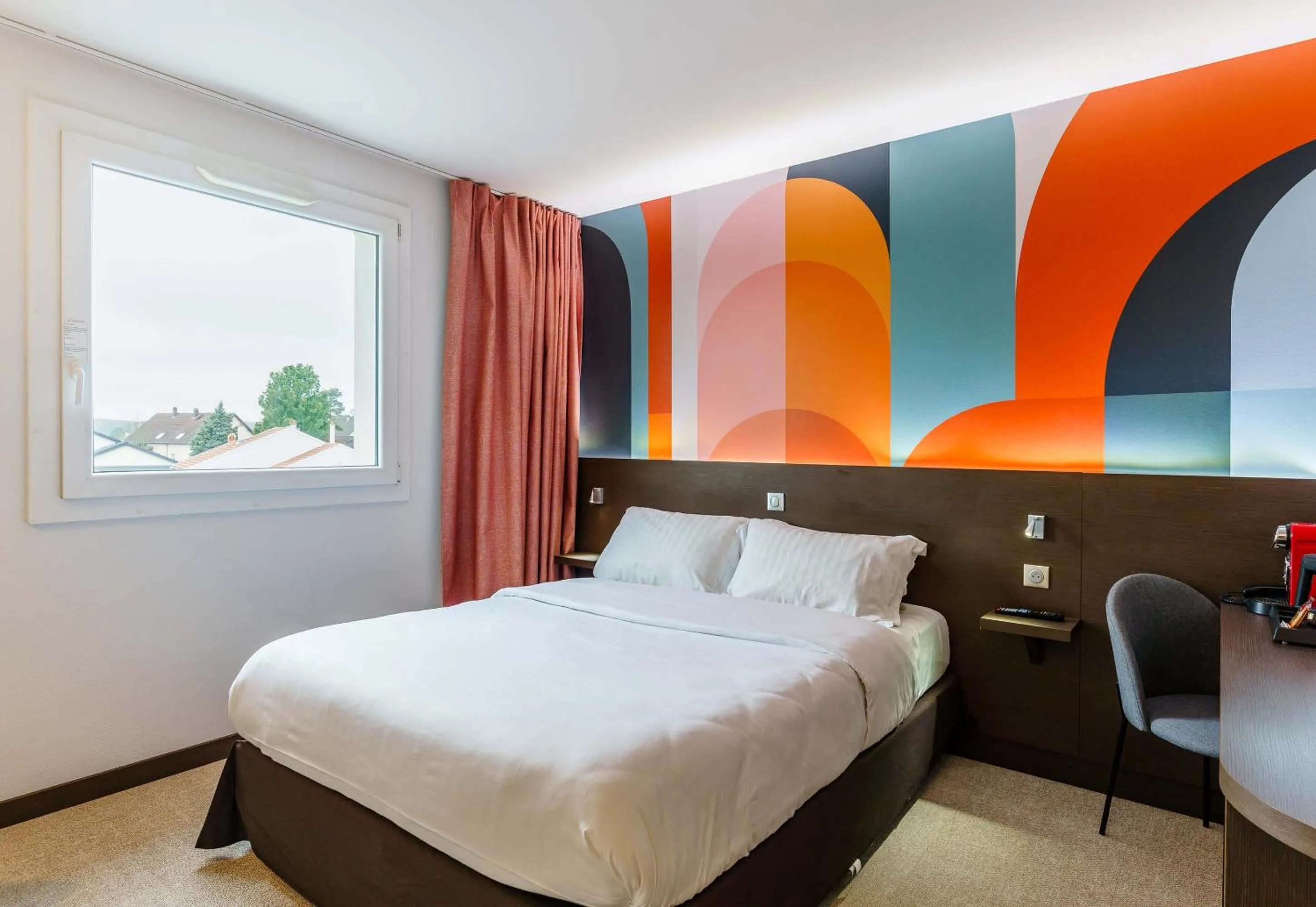 Bedroom, Bed in B&B HOTEL Saint-Avold Nord