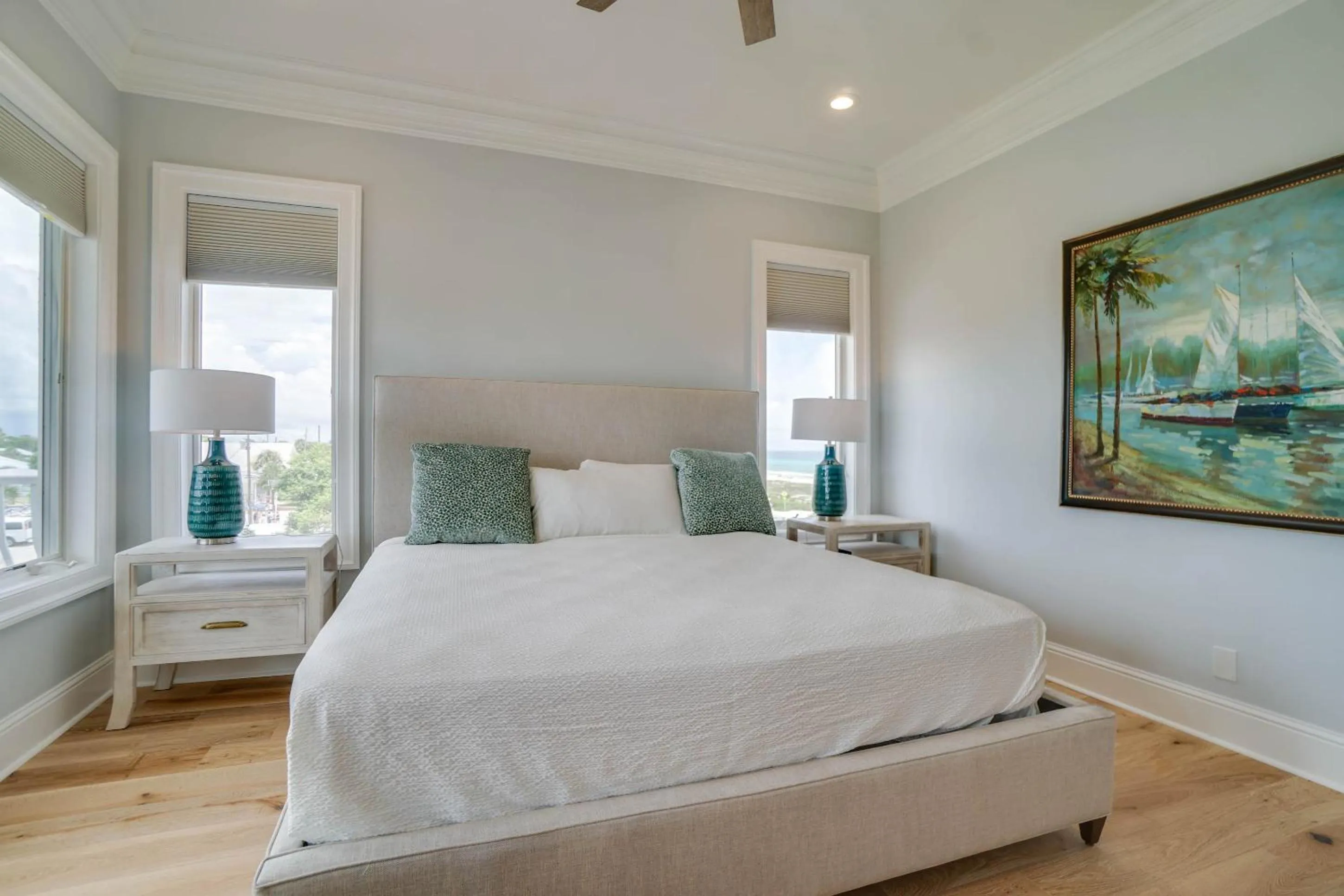 Bed in Beach House - Stairway to Heaven