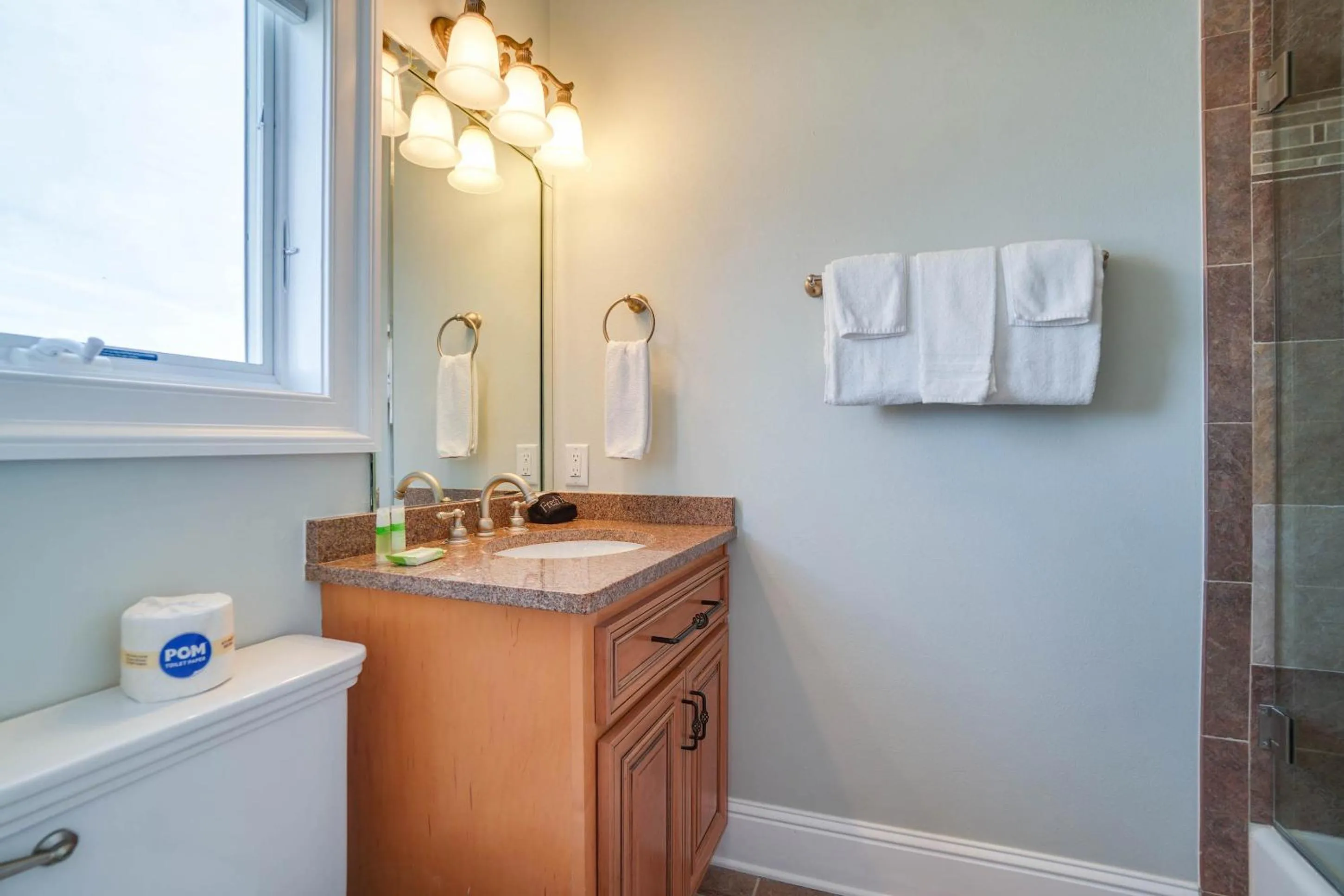 Shower in Beach House - Stairway to Heaven