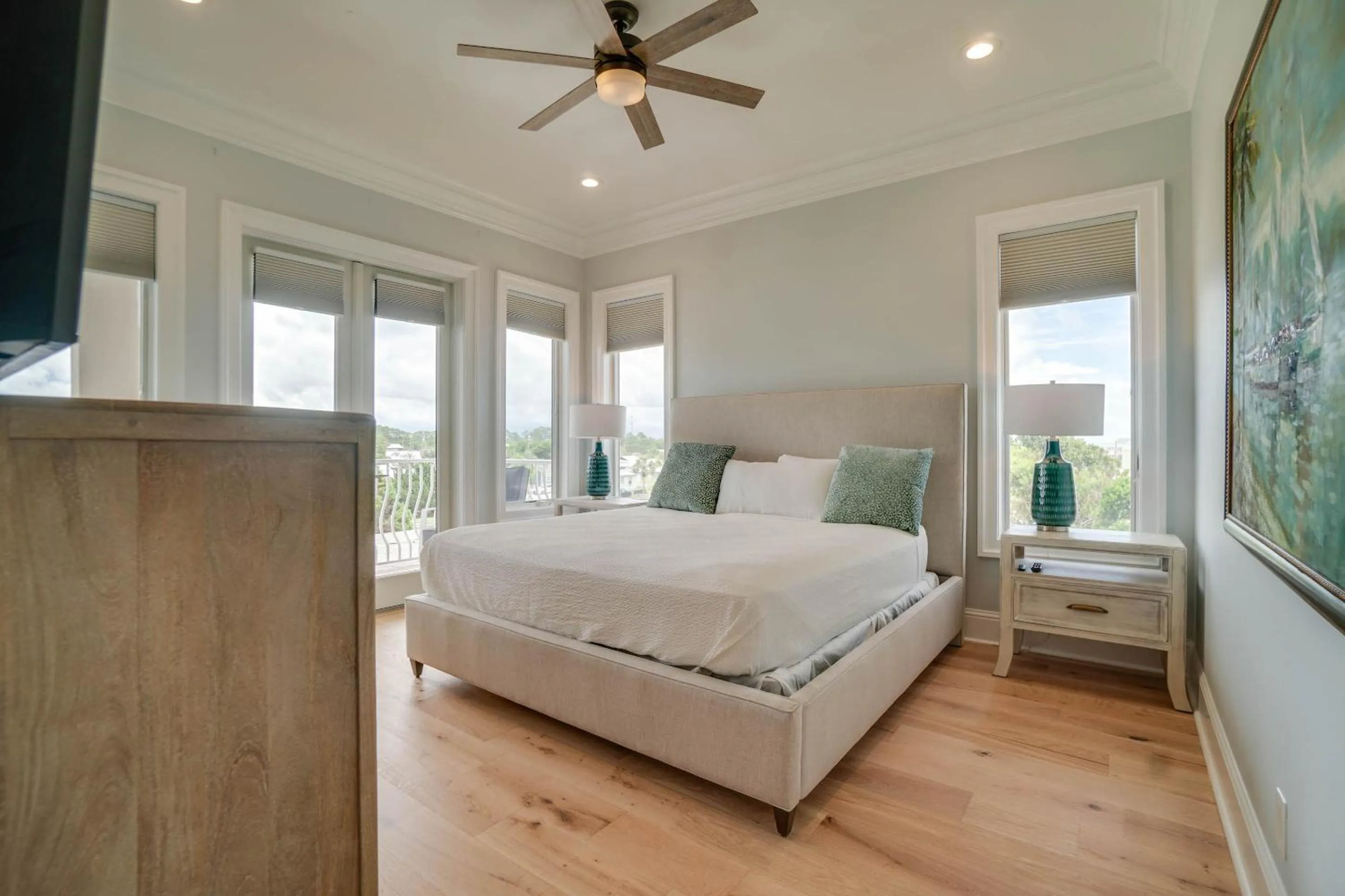 Bed in Beach House - Stairway to Heaven