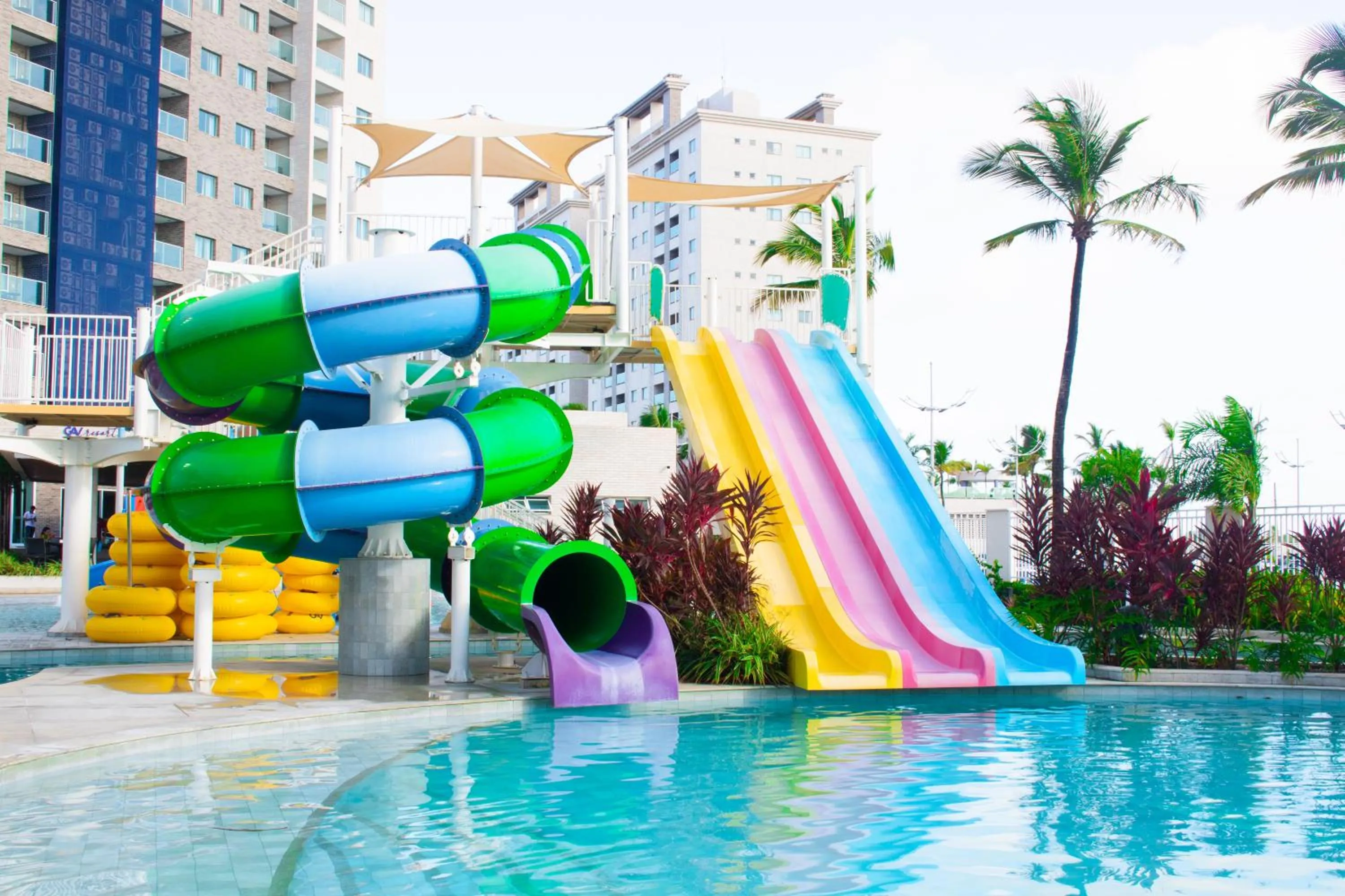 Aqua park in EXCLUSIVE GAV Resorts