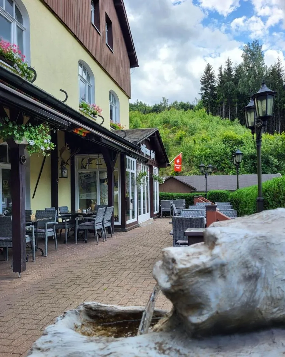 Balcony/Terrace in Hotel Seiffener Hof***