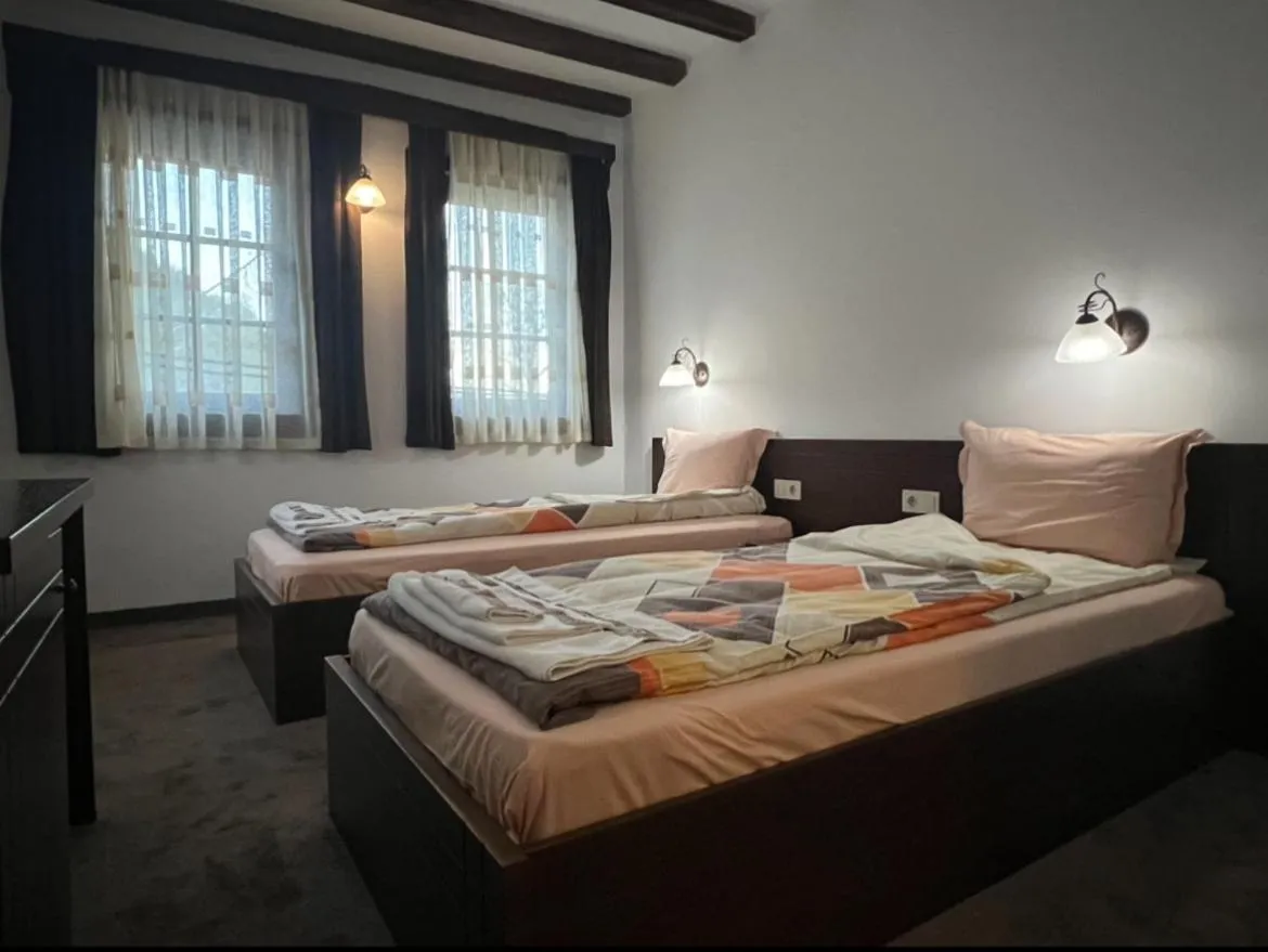 Bed in Galabova Guesthouse