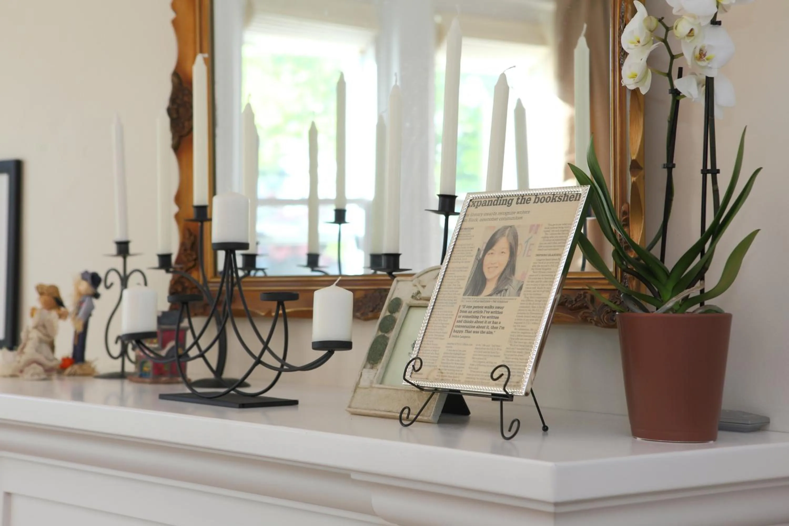 Decorative detail in No 1 Grafton Inn