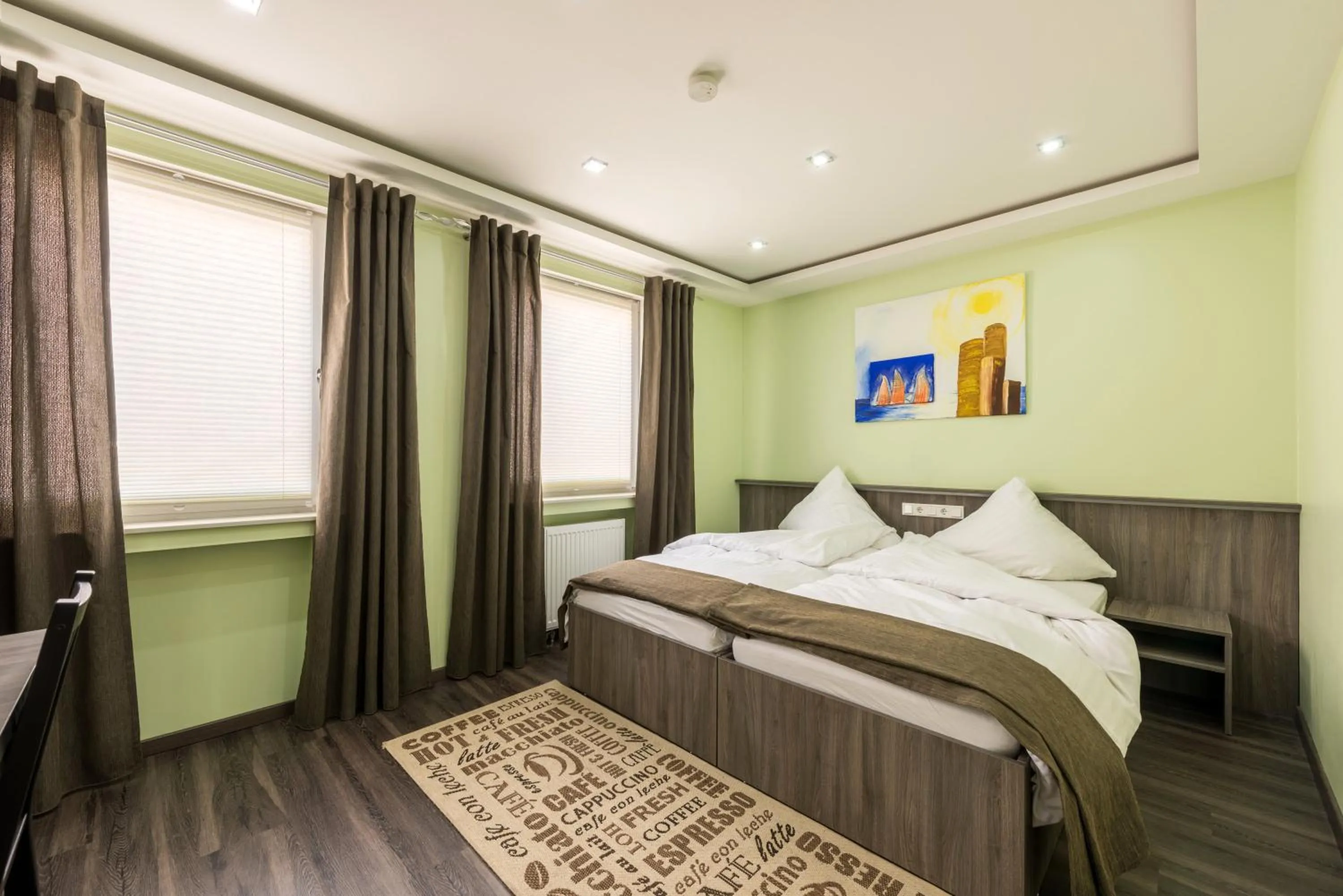 Living room, Bed in Bürgerhofhotel