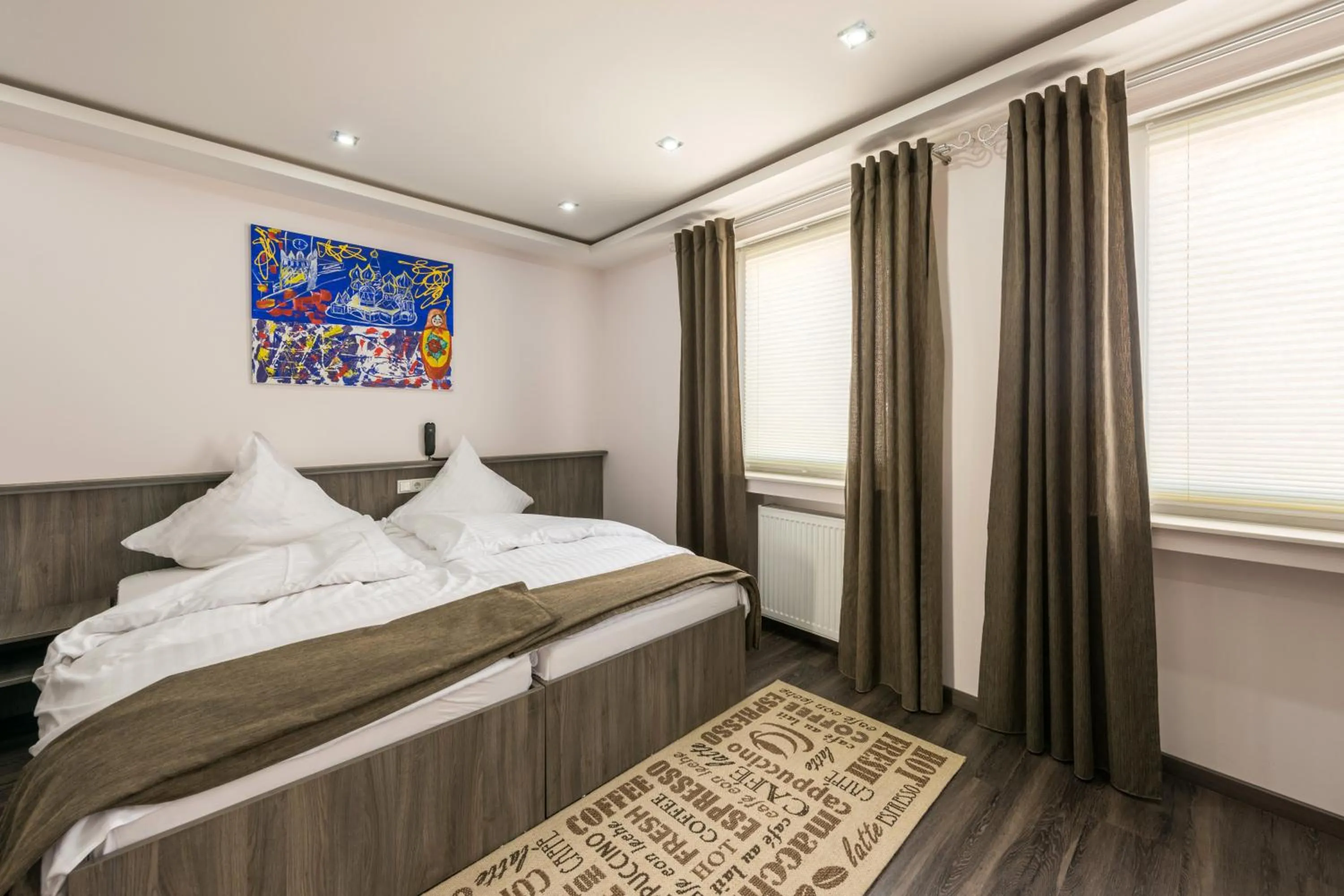 Living room, Bed in Bürgerhofhotel