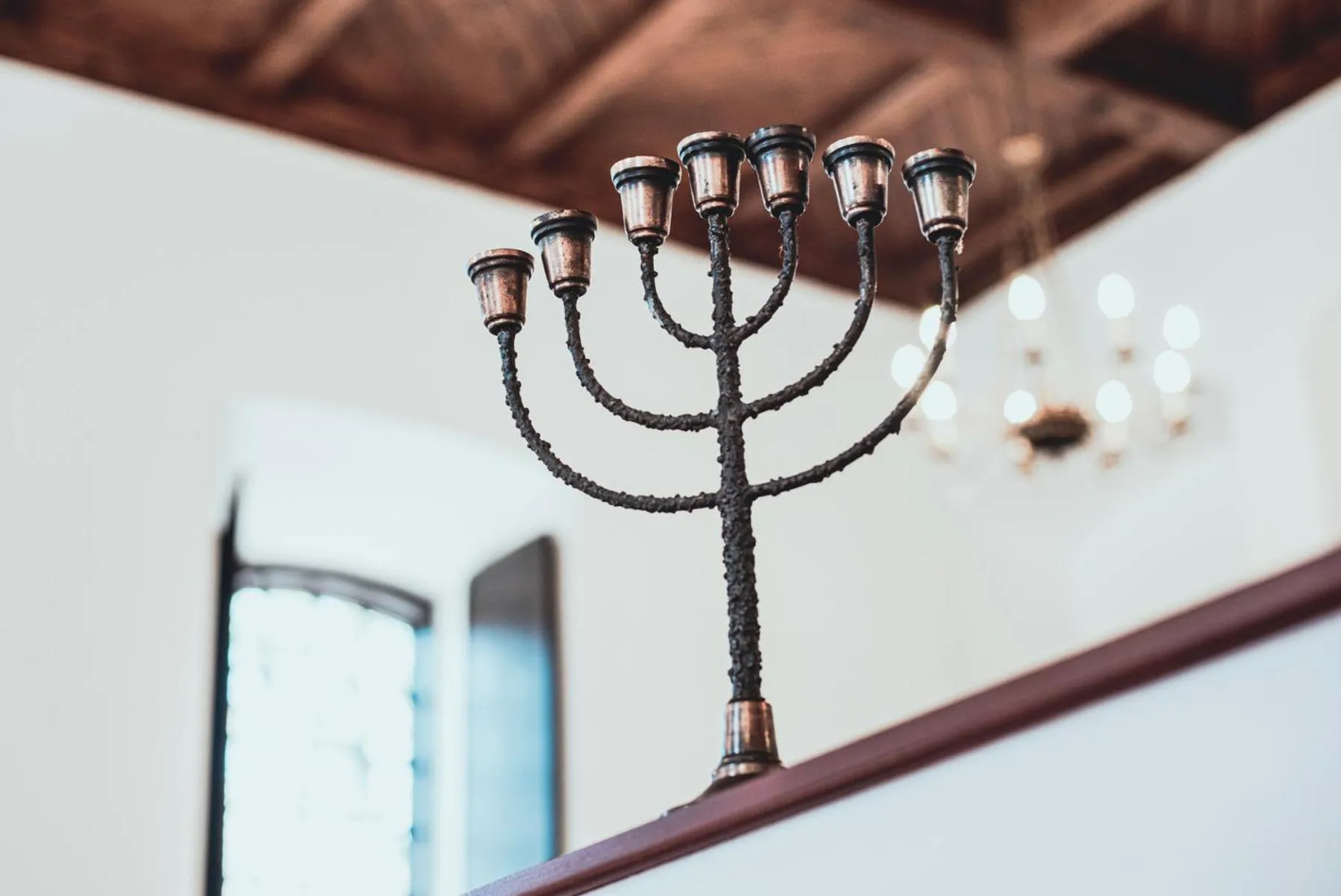 Inner courtyard view in Dawna Synagoga Beitenu