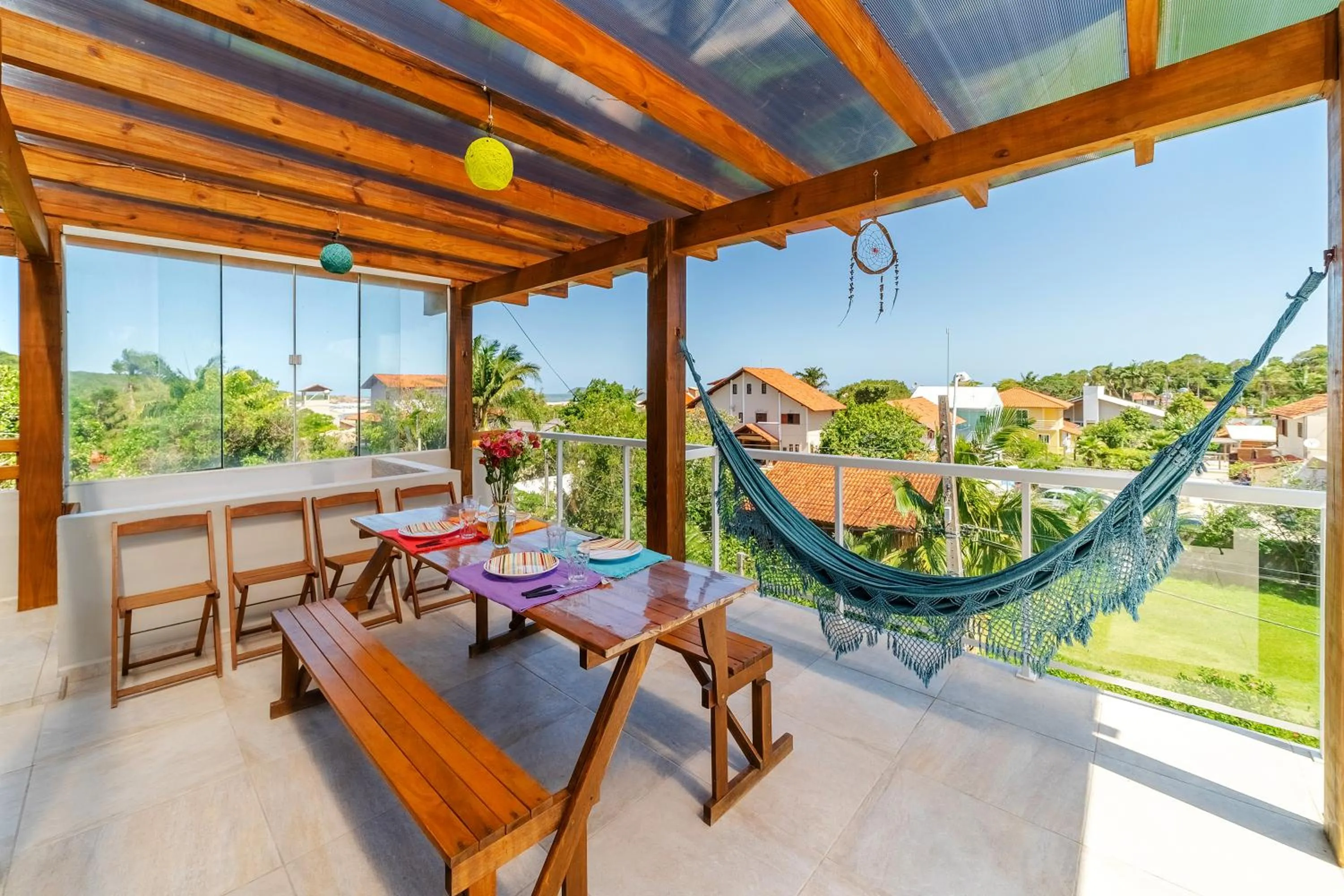 BBQ facilities in Pousada Madre Guarda