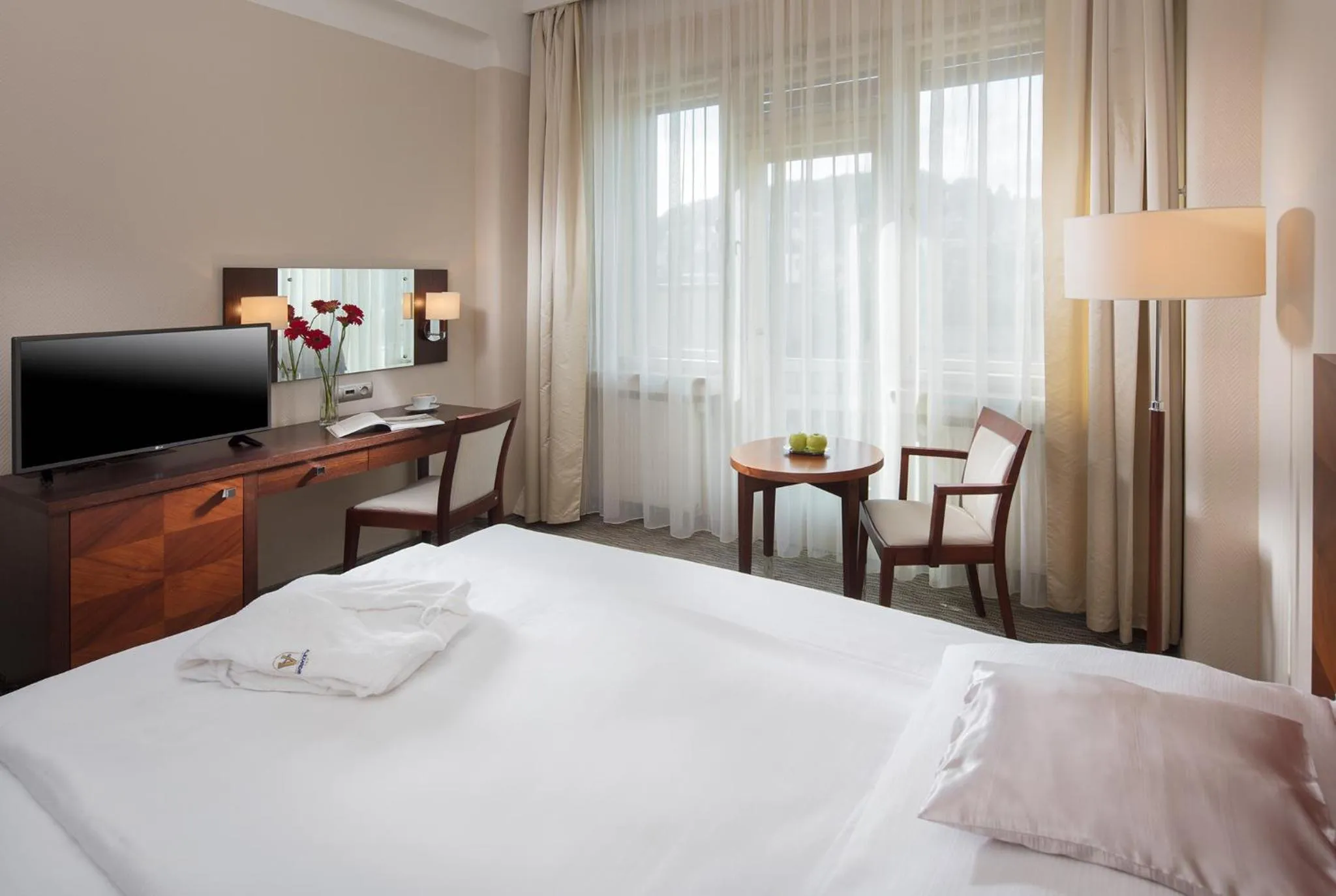 Bed in Alexandria Spa & Wellness Hotel