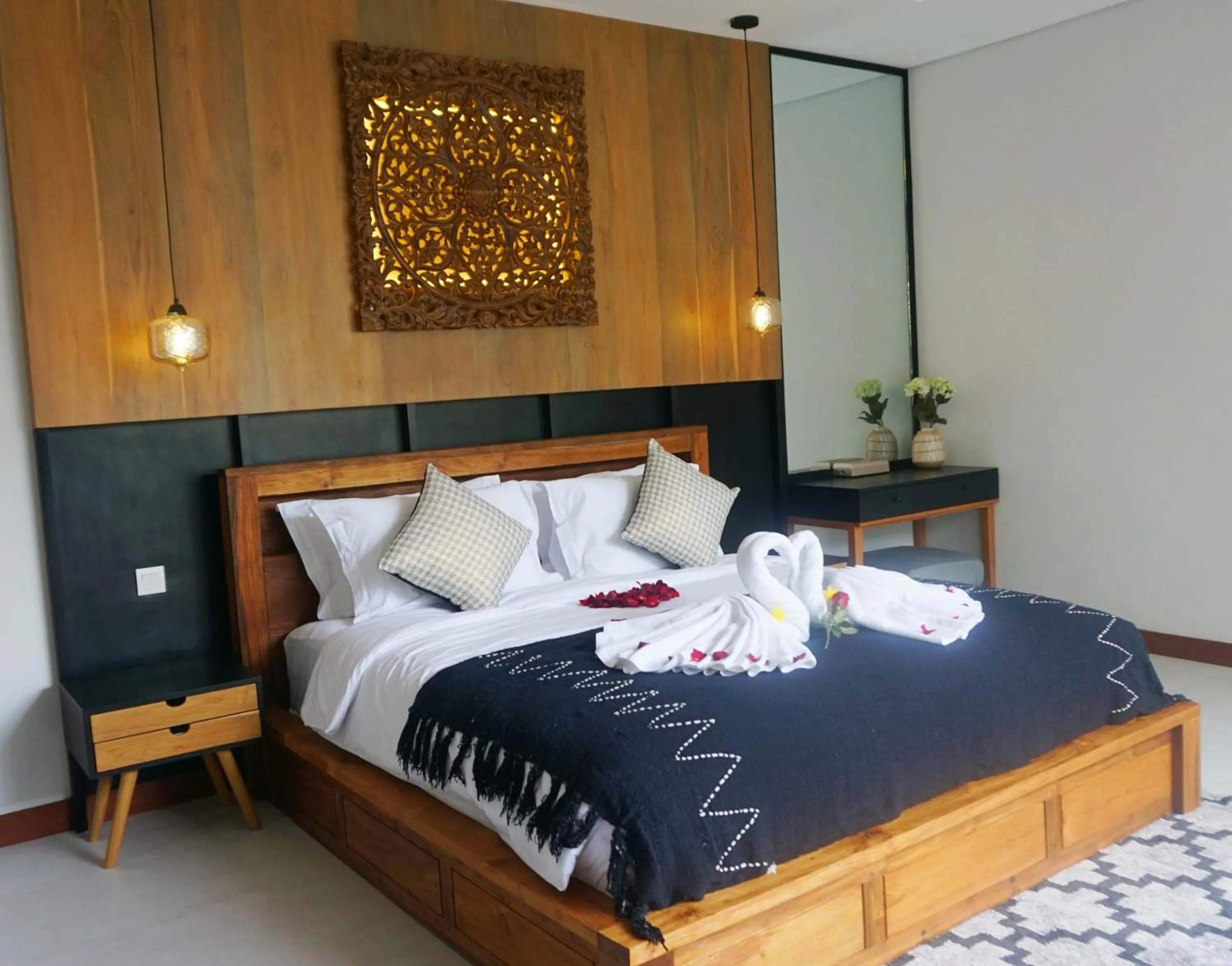 Bedroom, Bed in Stana Kendran Villa