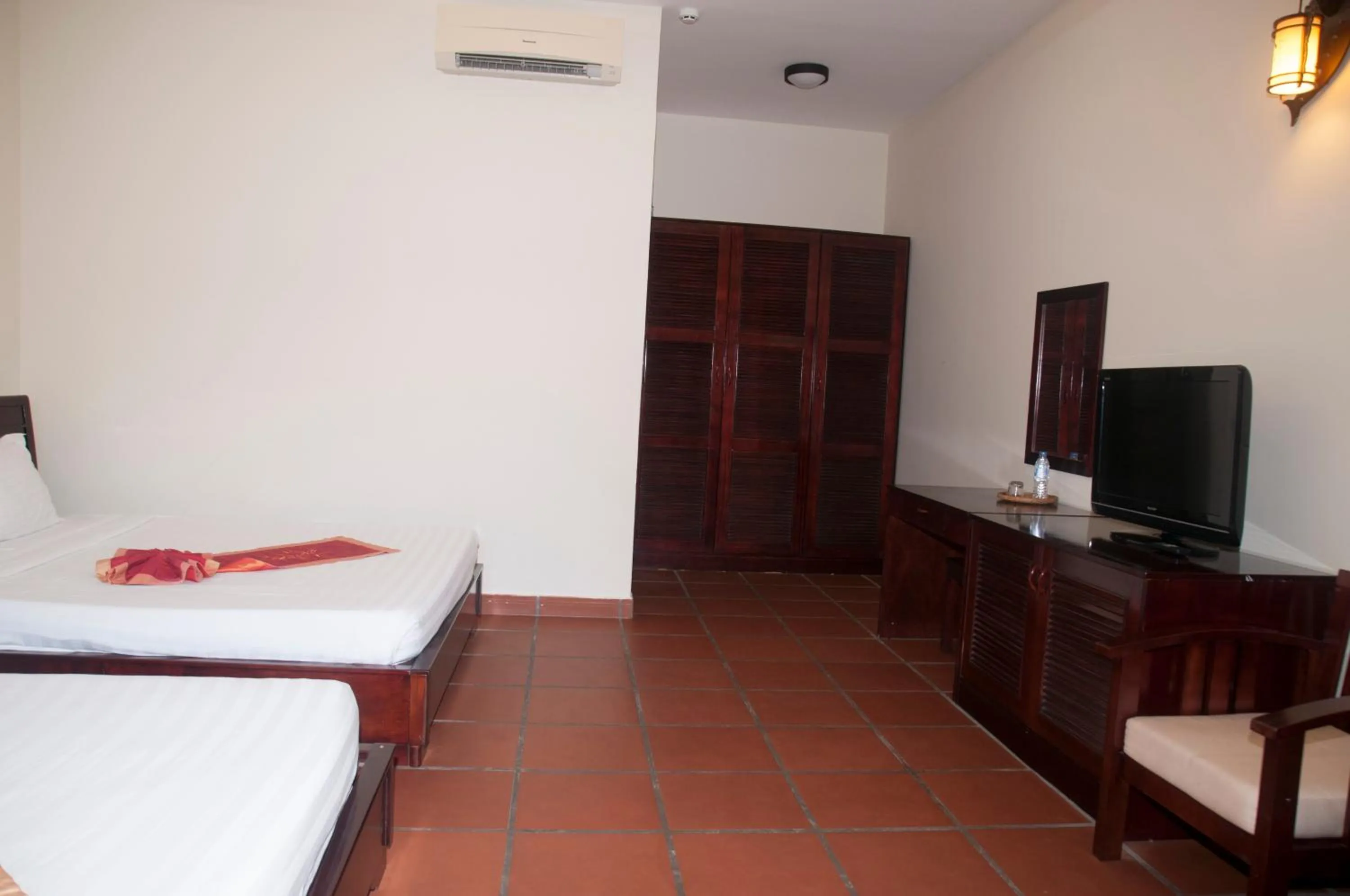 Bed in jardin des thes resort