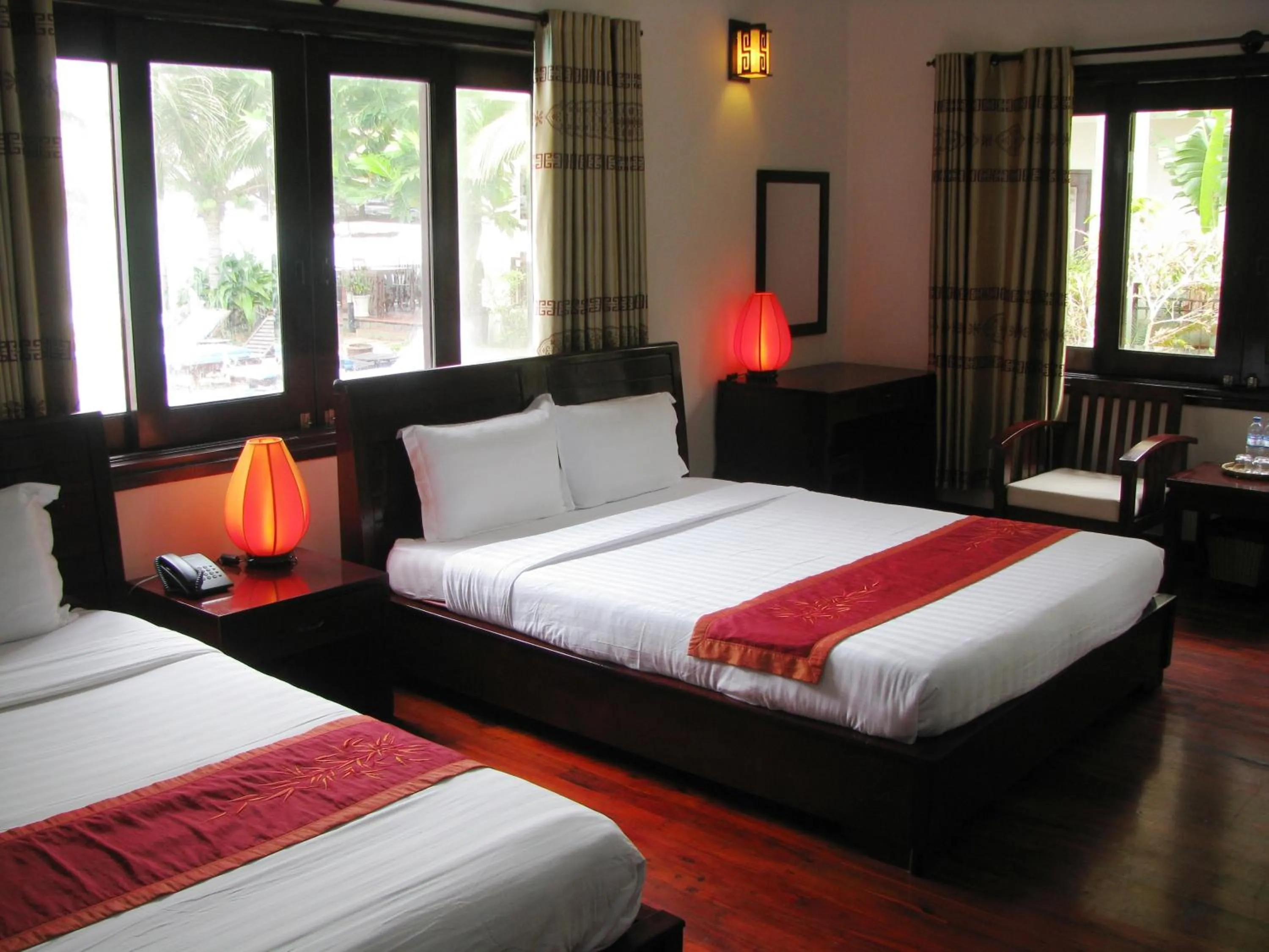 Bed in jardin des thes resort