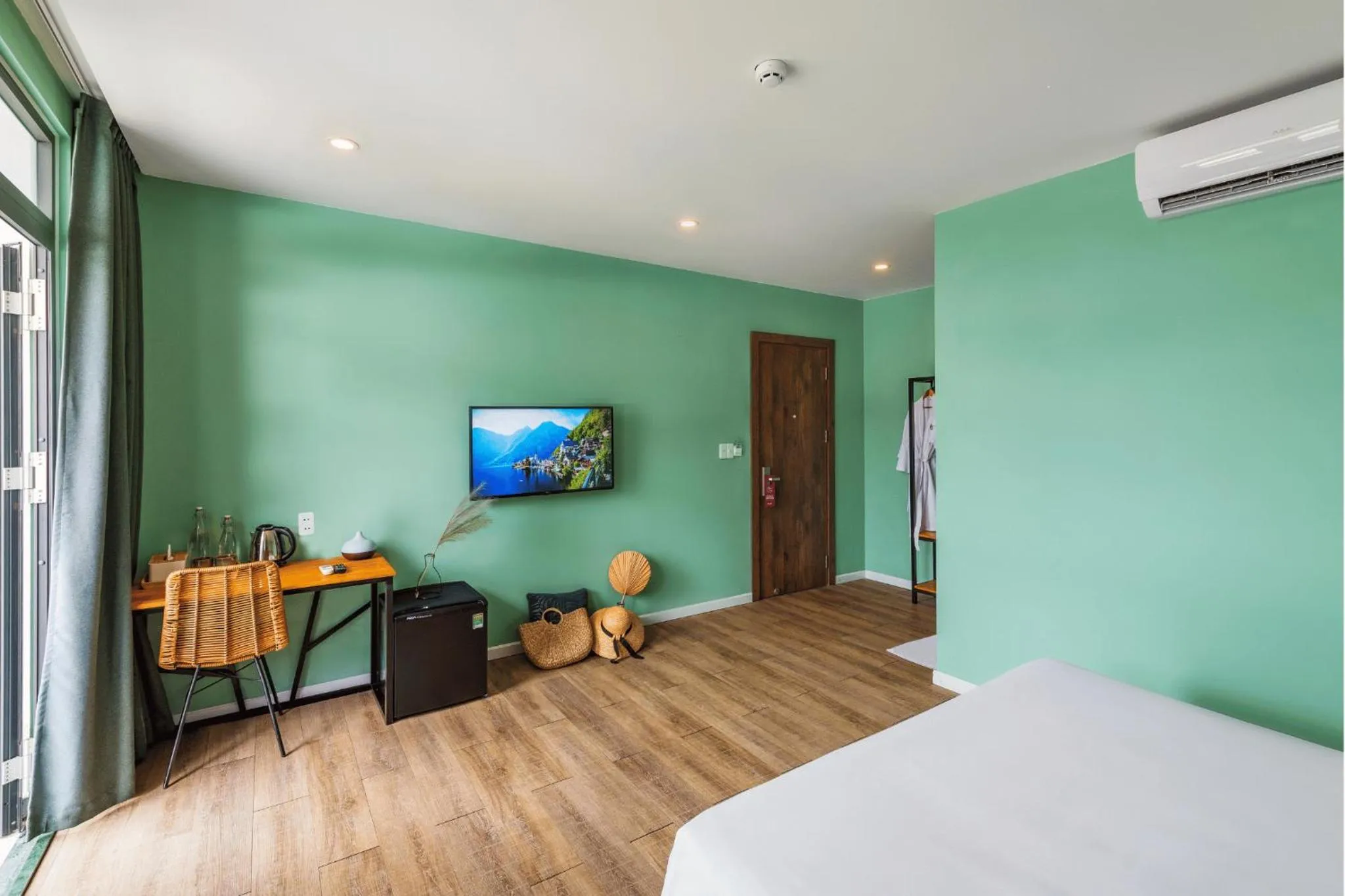 Bedroom, Bed in Leaf Hotel Phu Quoc