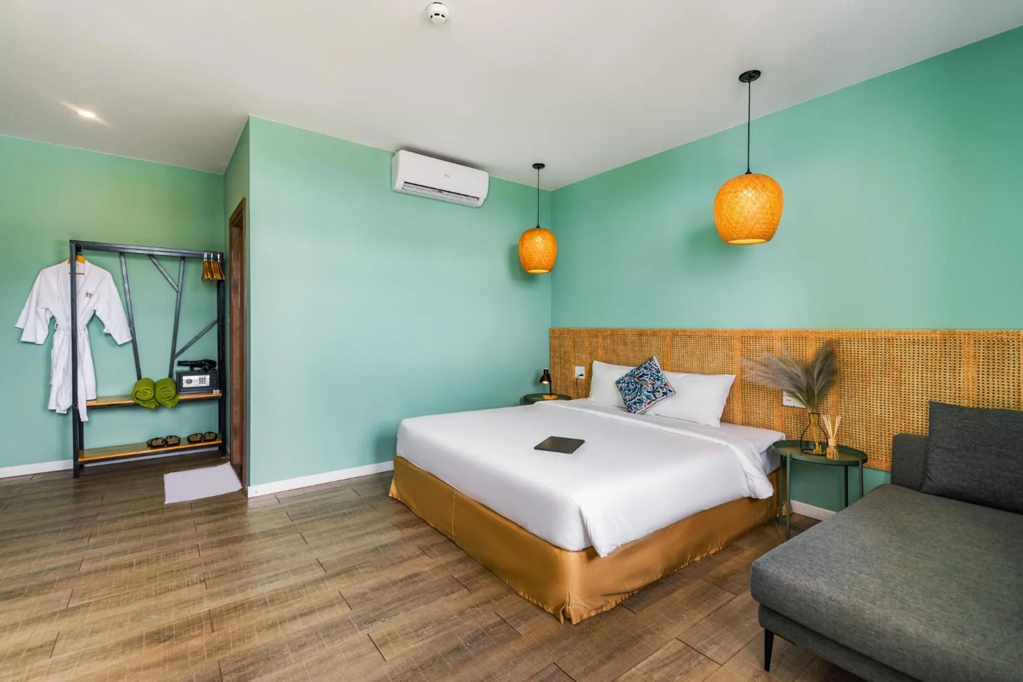 Bed in Leaf Hotel Phu Quoc