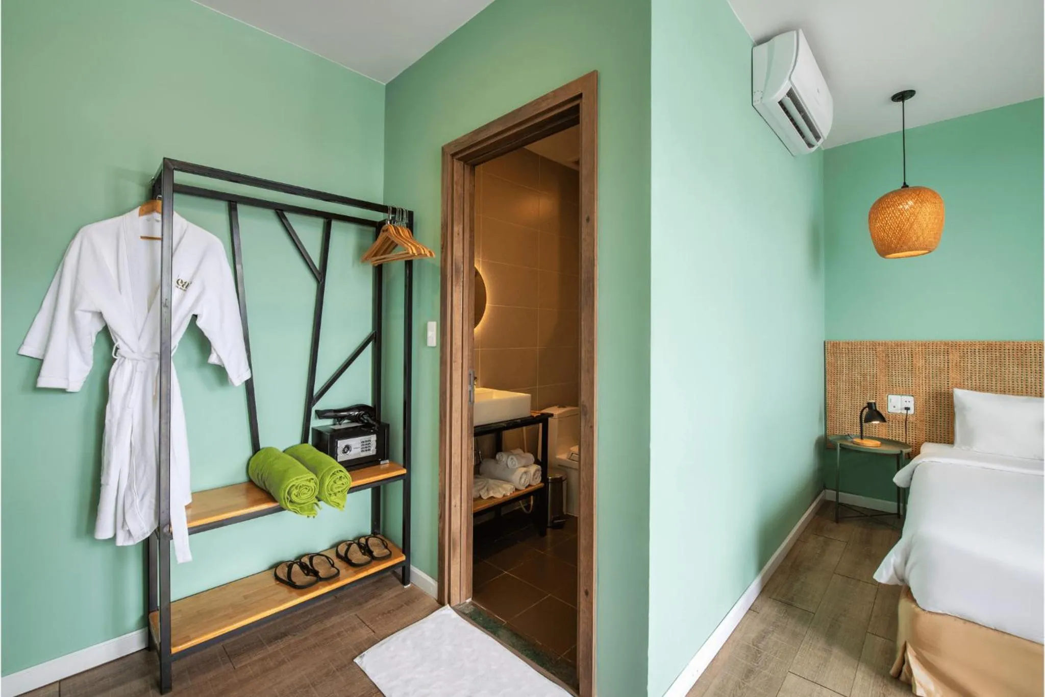 Bed in Leaf Hotel Phu Quoc