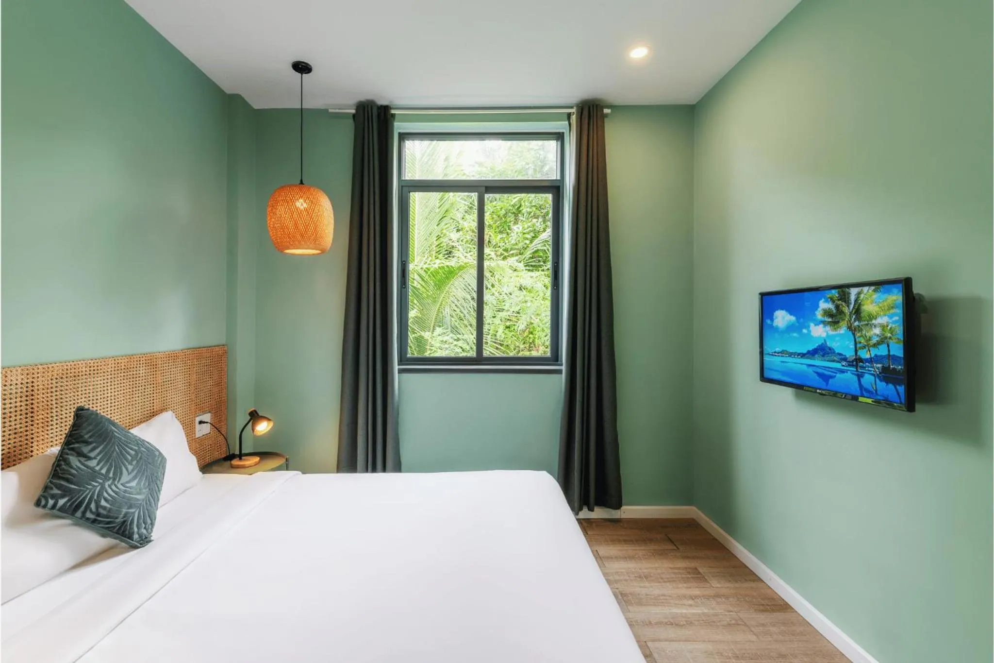 Bed in Leaf Hotel Phu Quoc