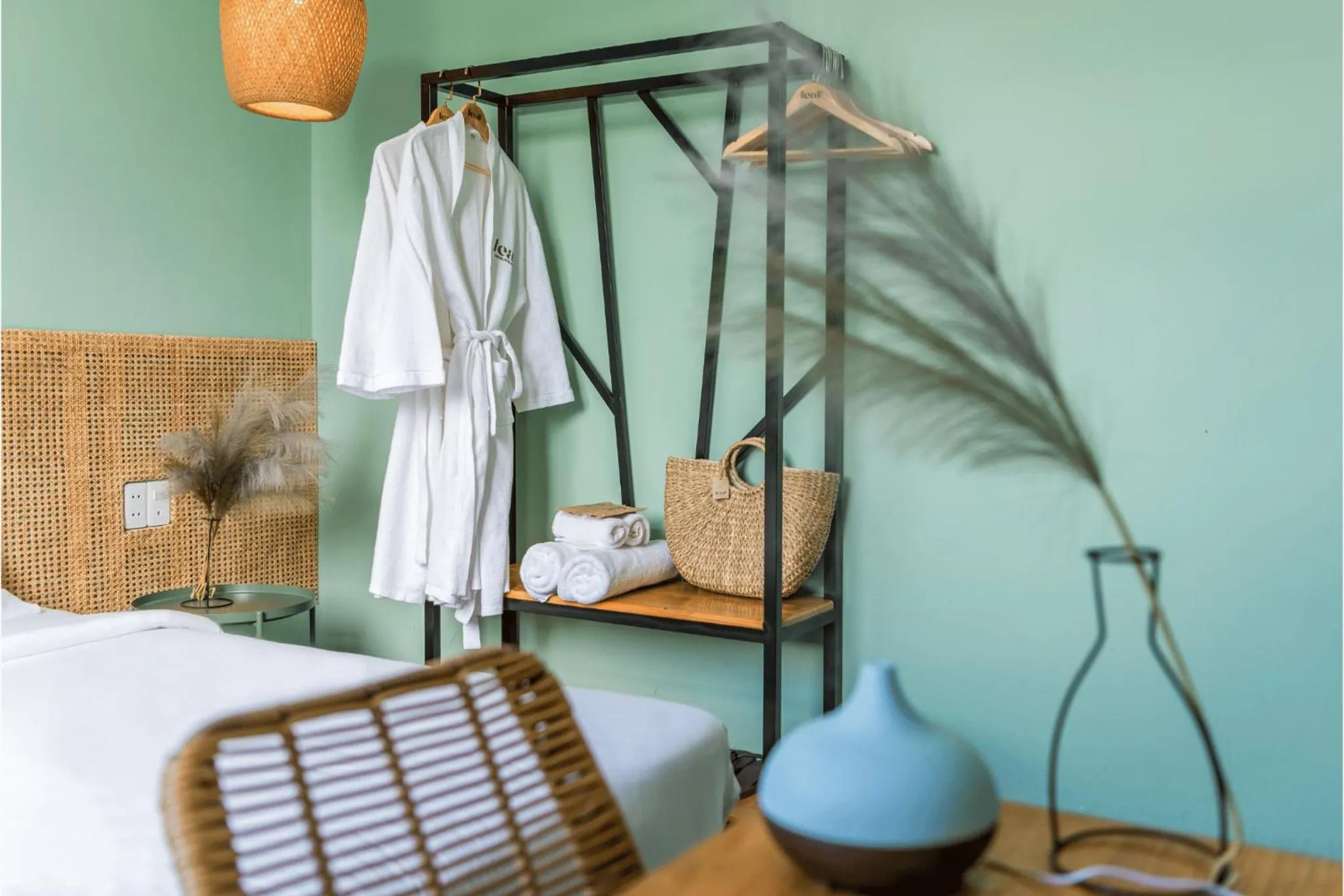 Bed in Leaf Hotel Phu Quoc