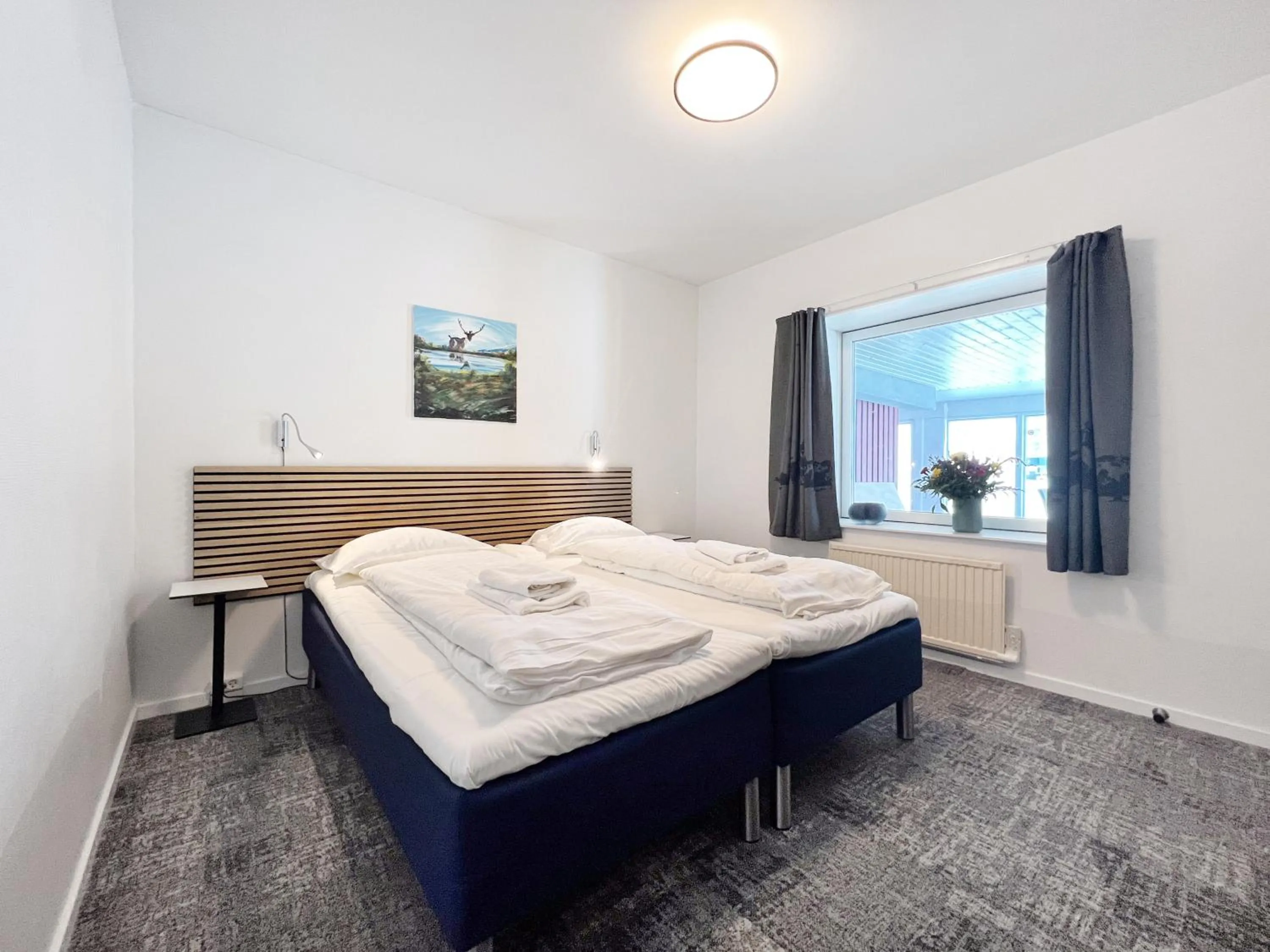 Bedroom, Bed in Hotel Nordbo