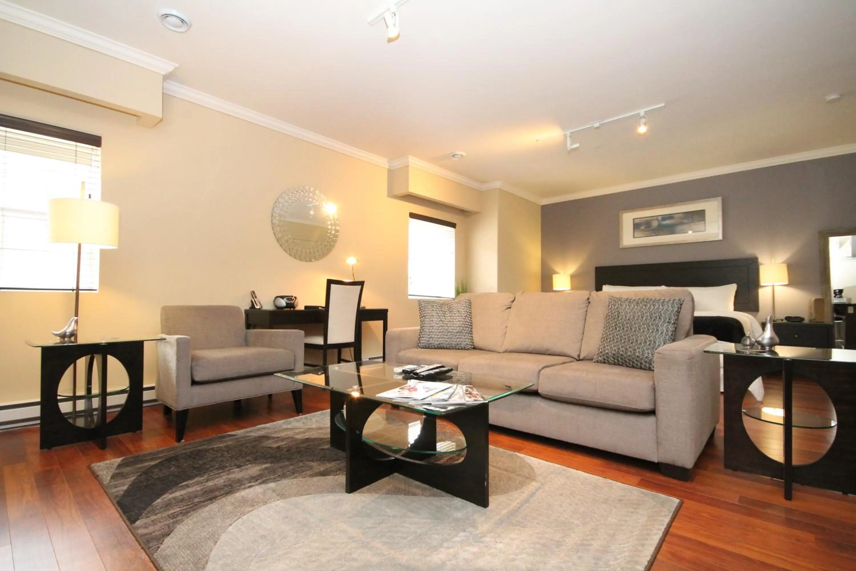 Living room in Premiere Suites - St. John's Signal Hill Gate