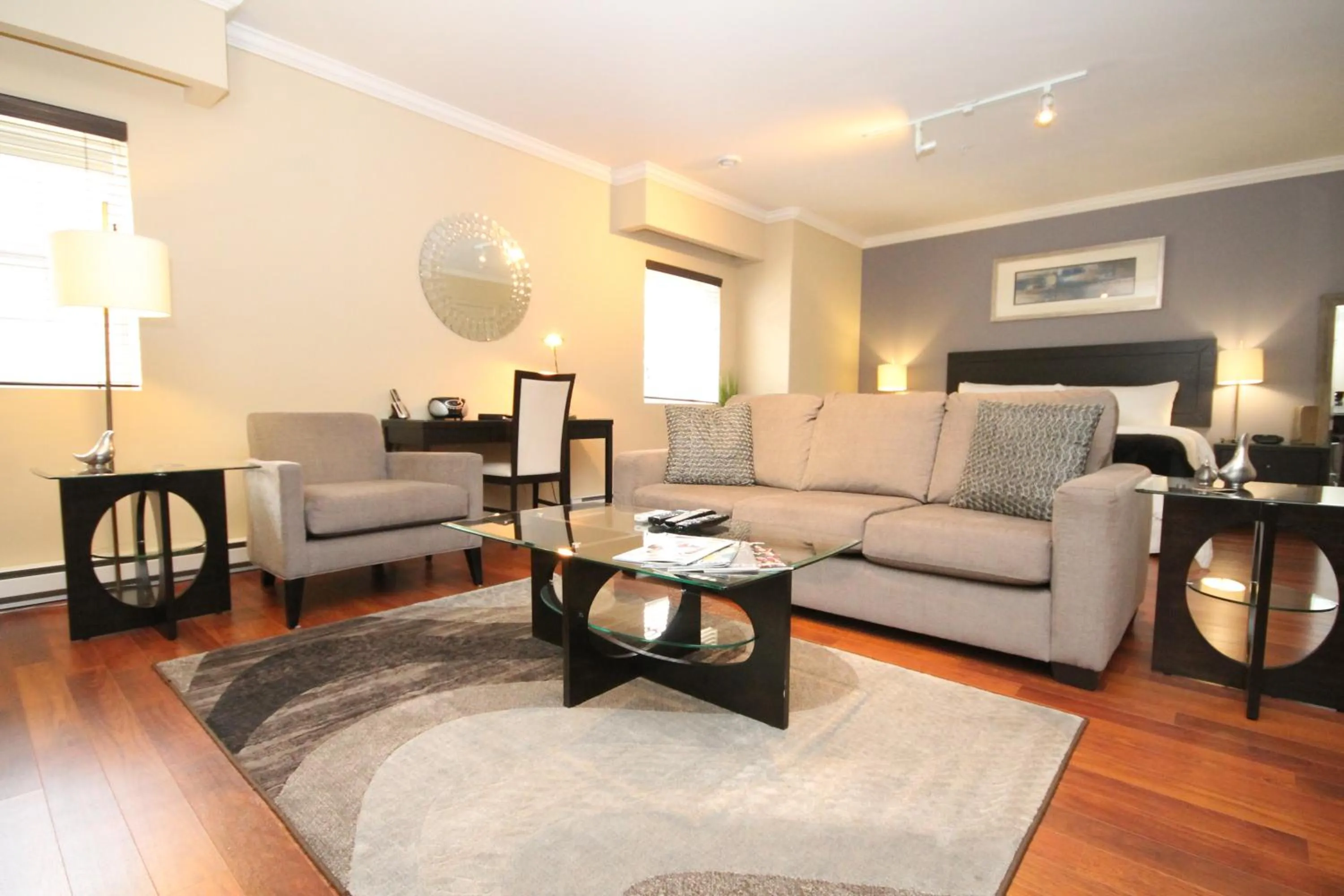 Living room in Premiere Suites - St. John's Signal Hill Gate