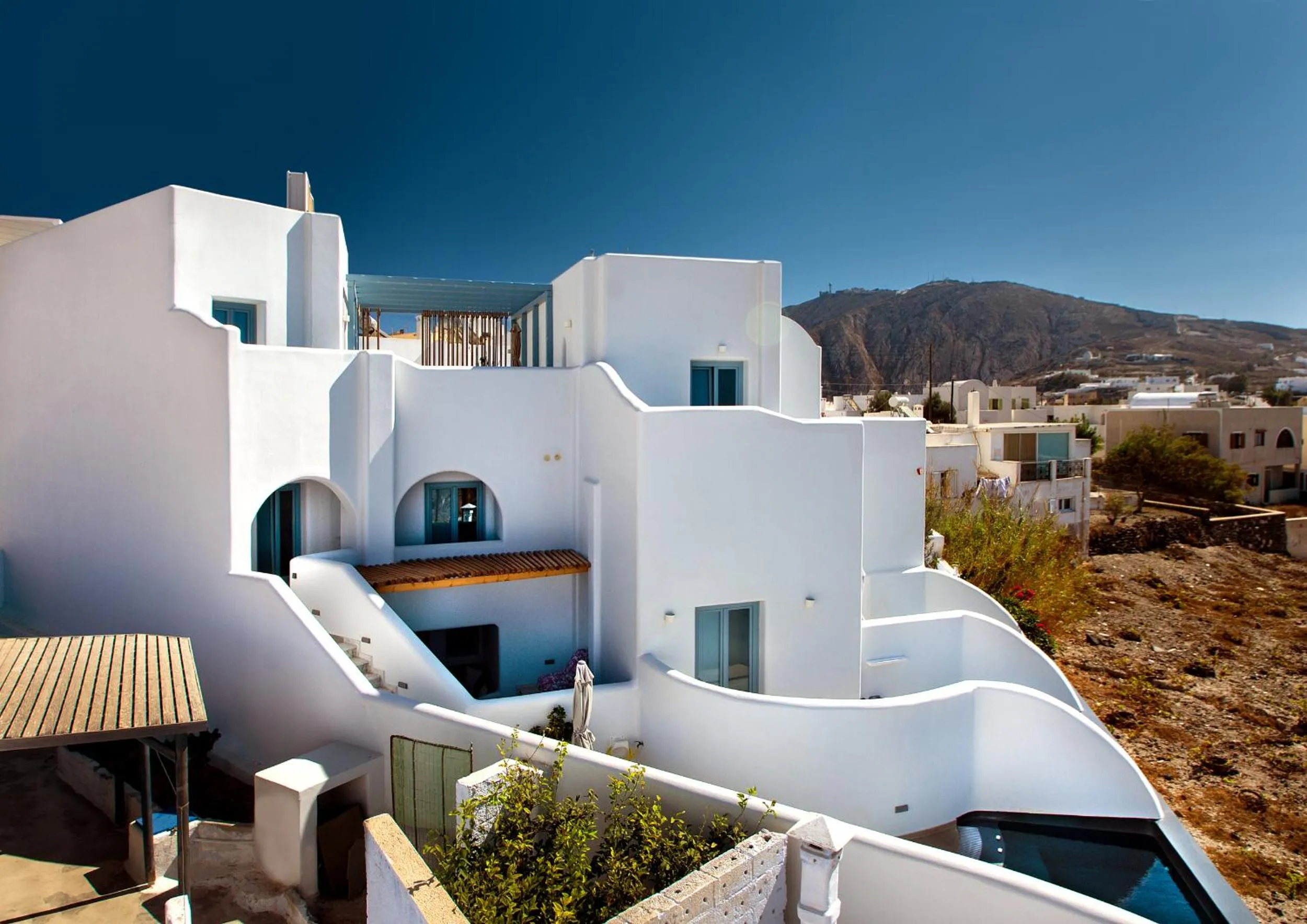 Property building in Aegean Blue Suites