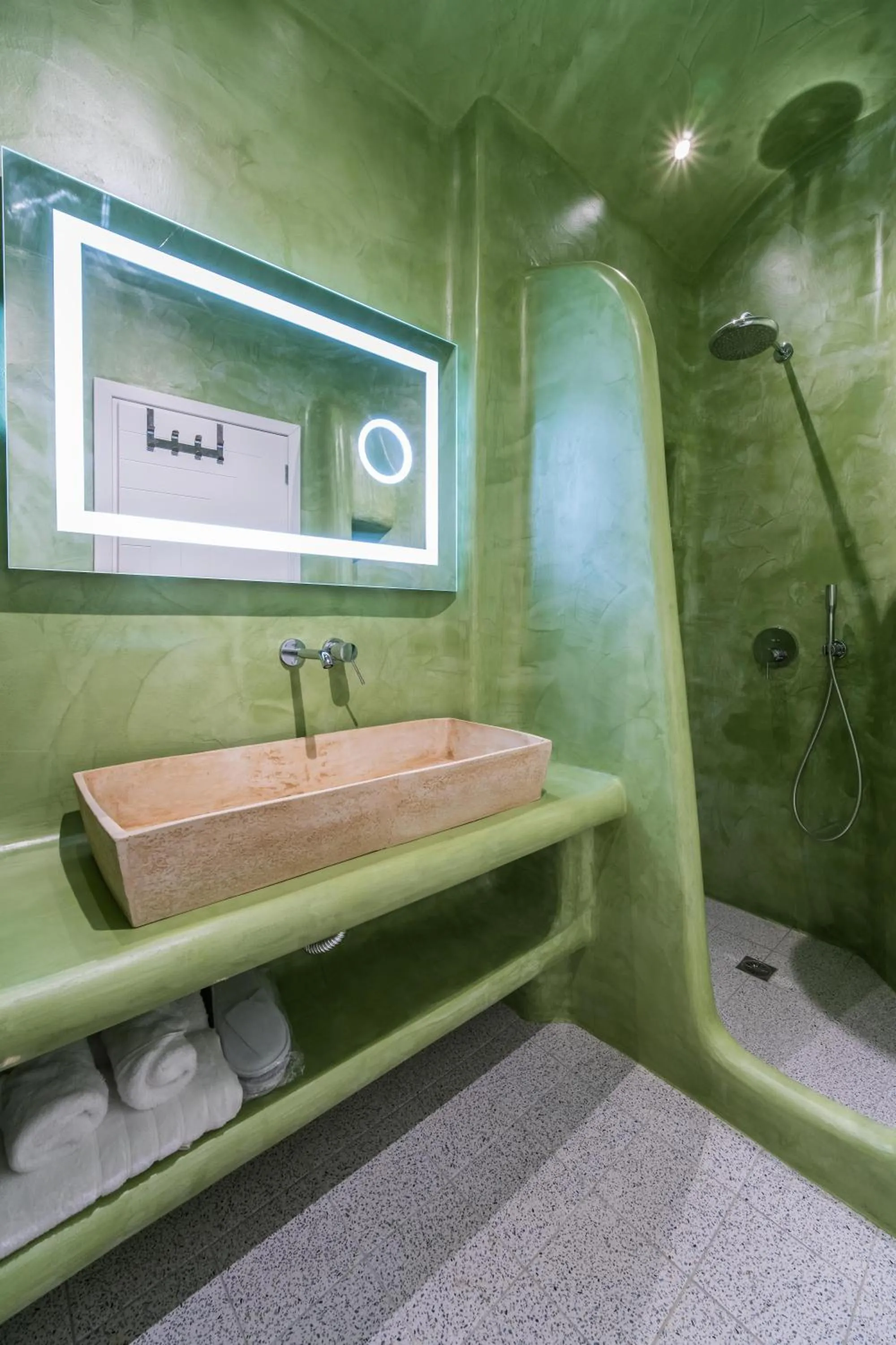 Bathroom in Aegean Blue Suites