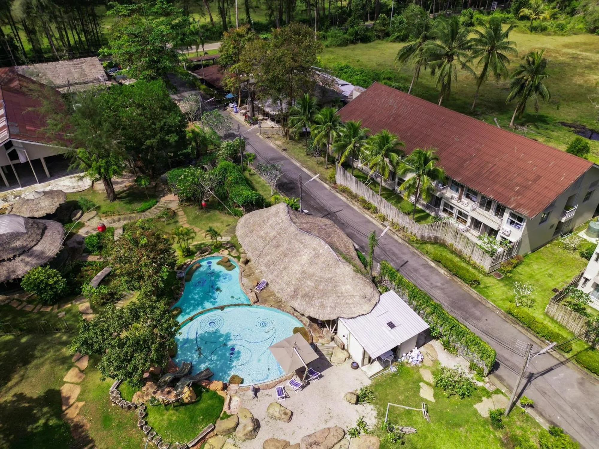 Property building in Dugong Village-Green Hotel