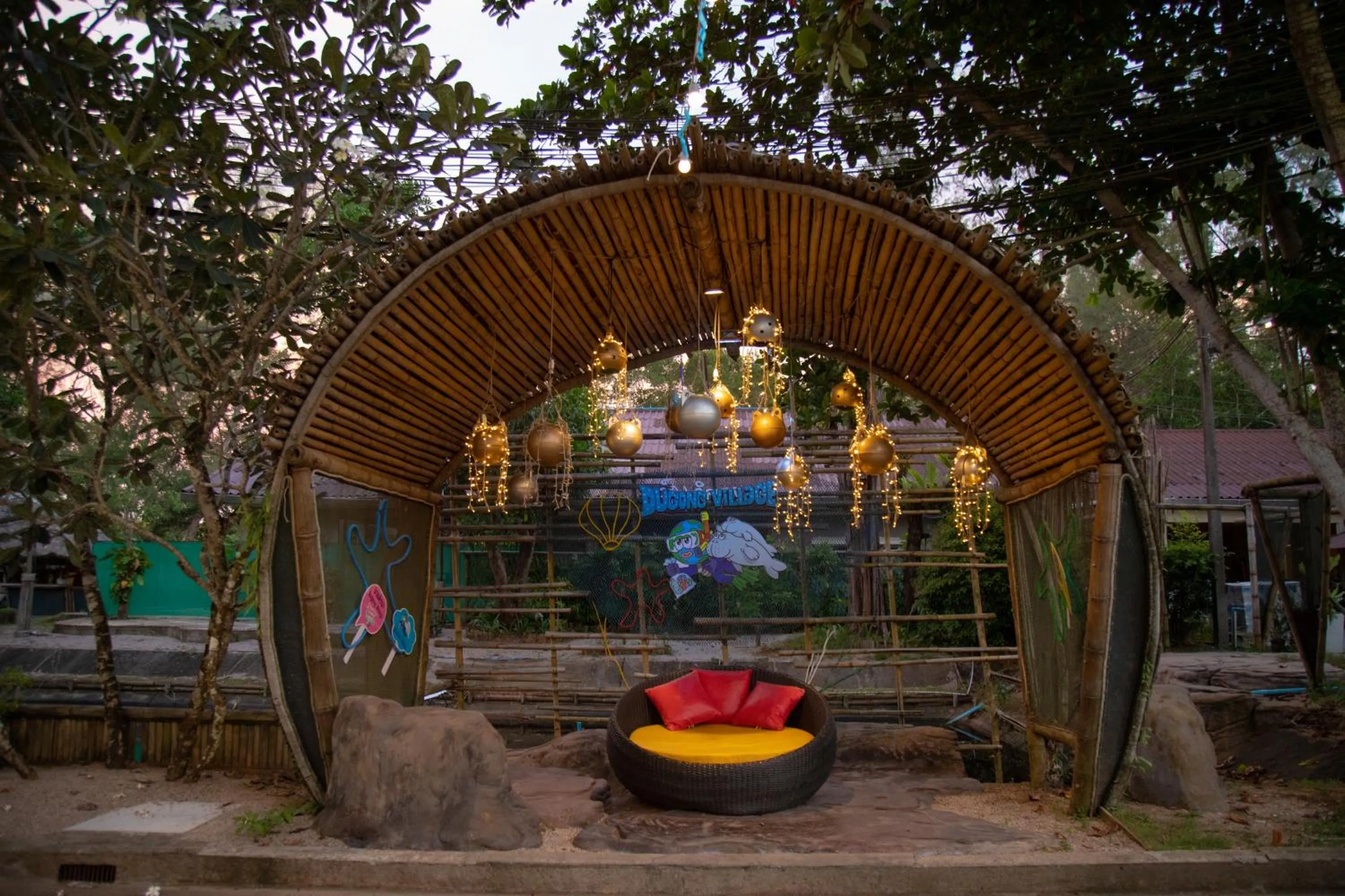 Garden in Dugong Village-Green Hotel