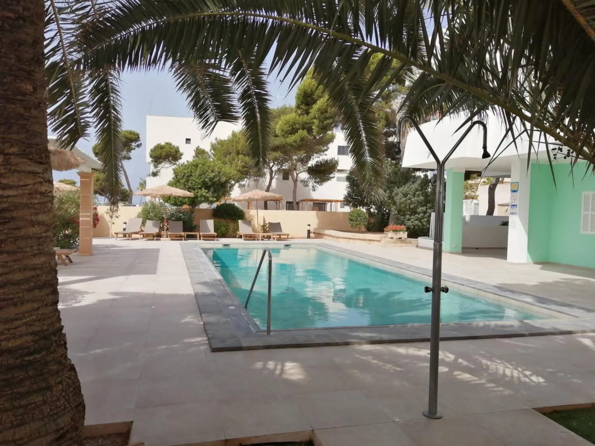 Swimming pool in Apartaments Andreas