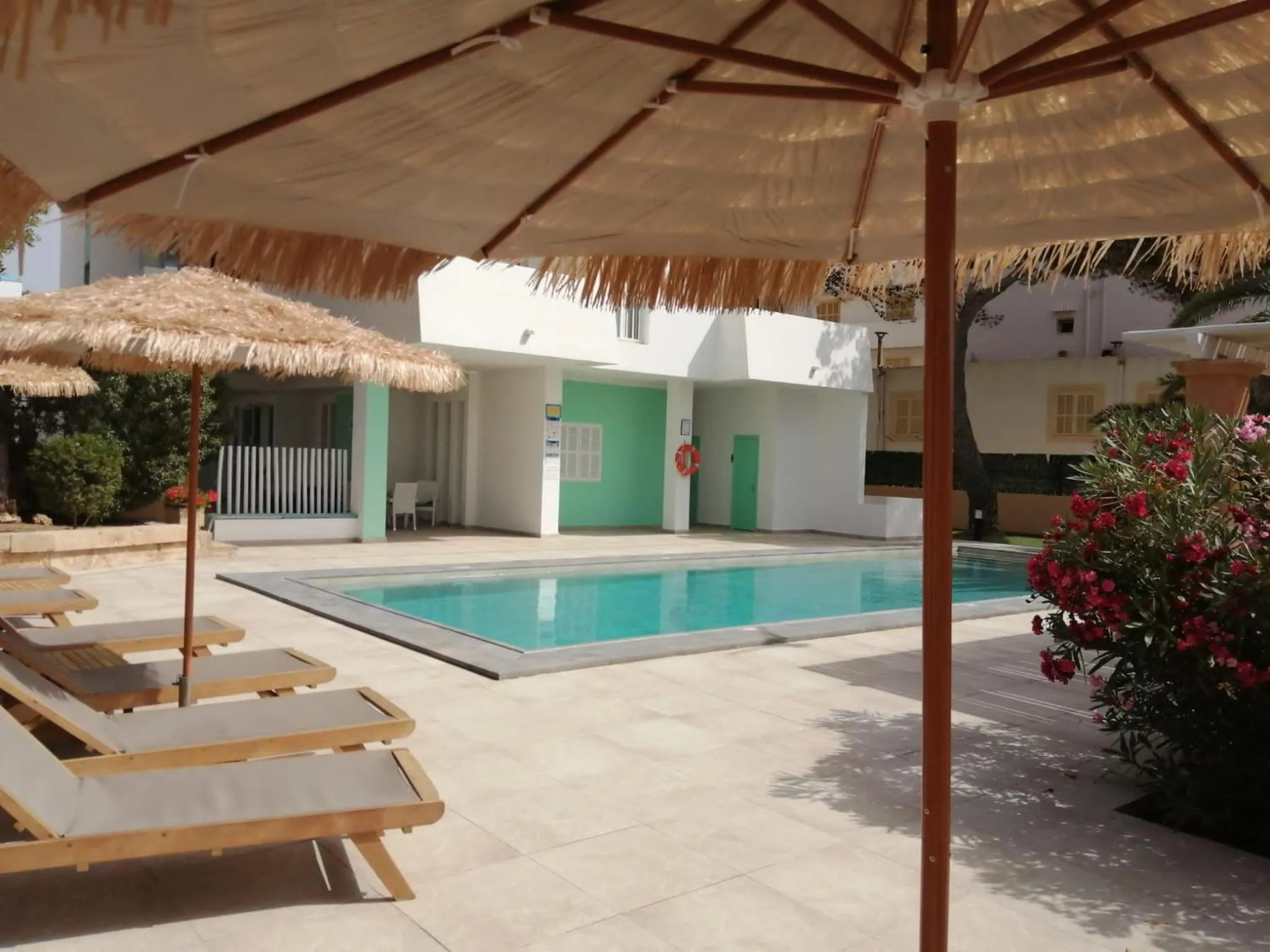 Swimming pool in Apartaments Andreas