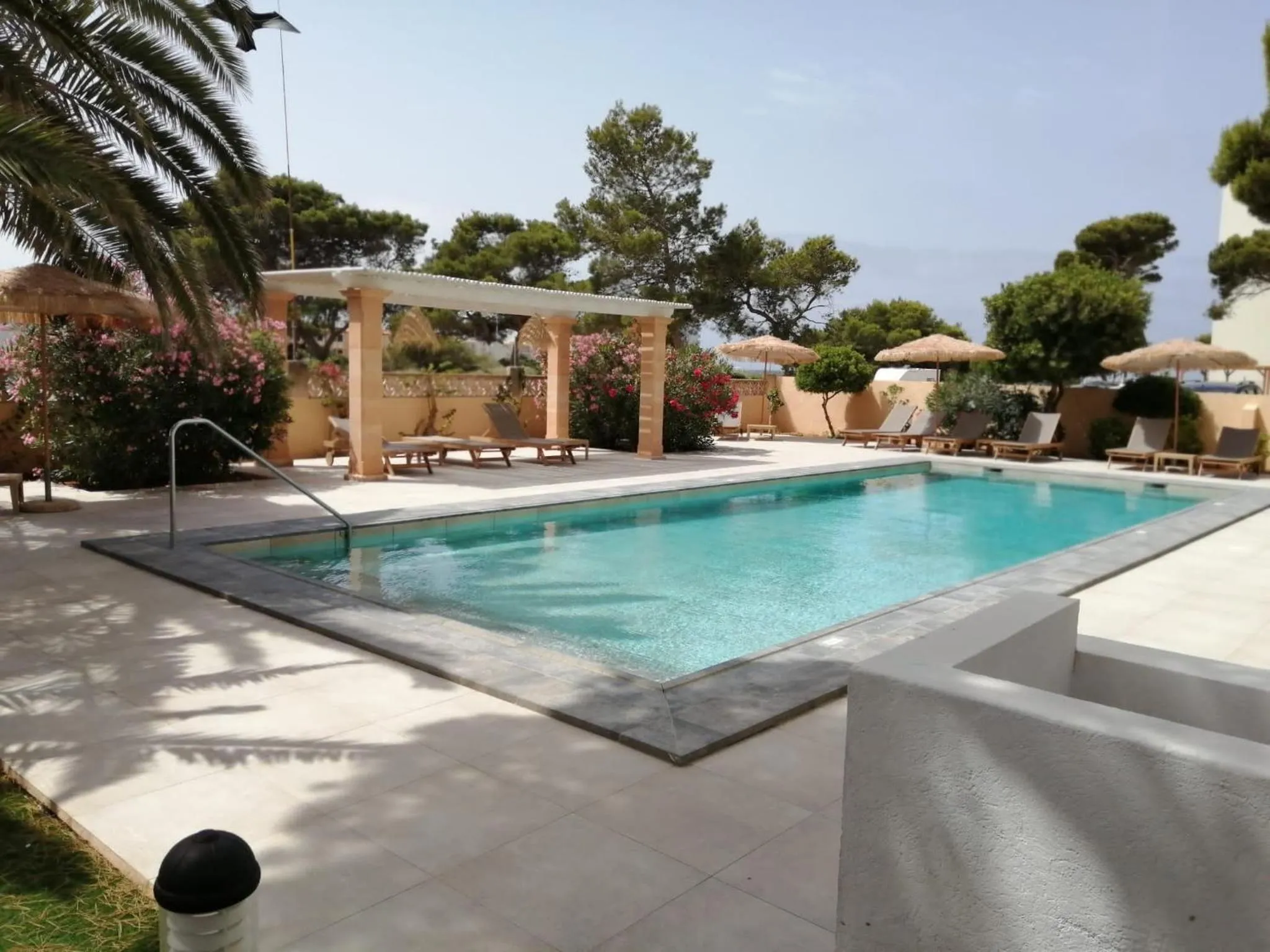 Swimming pool in Apartaments Andreas