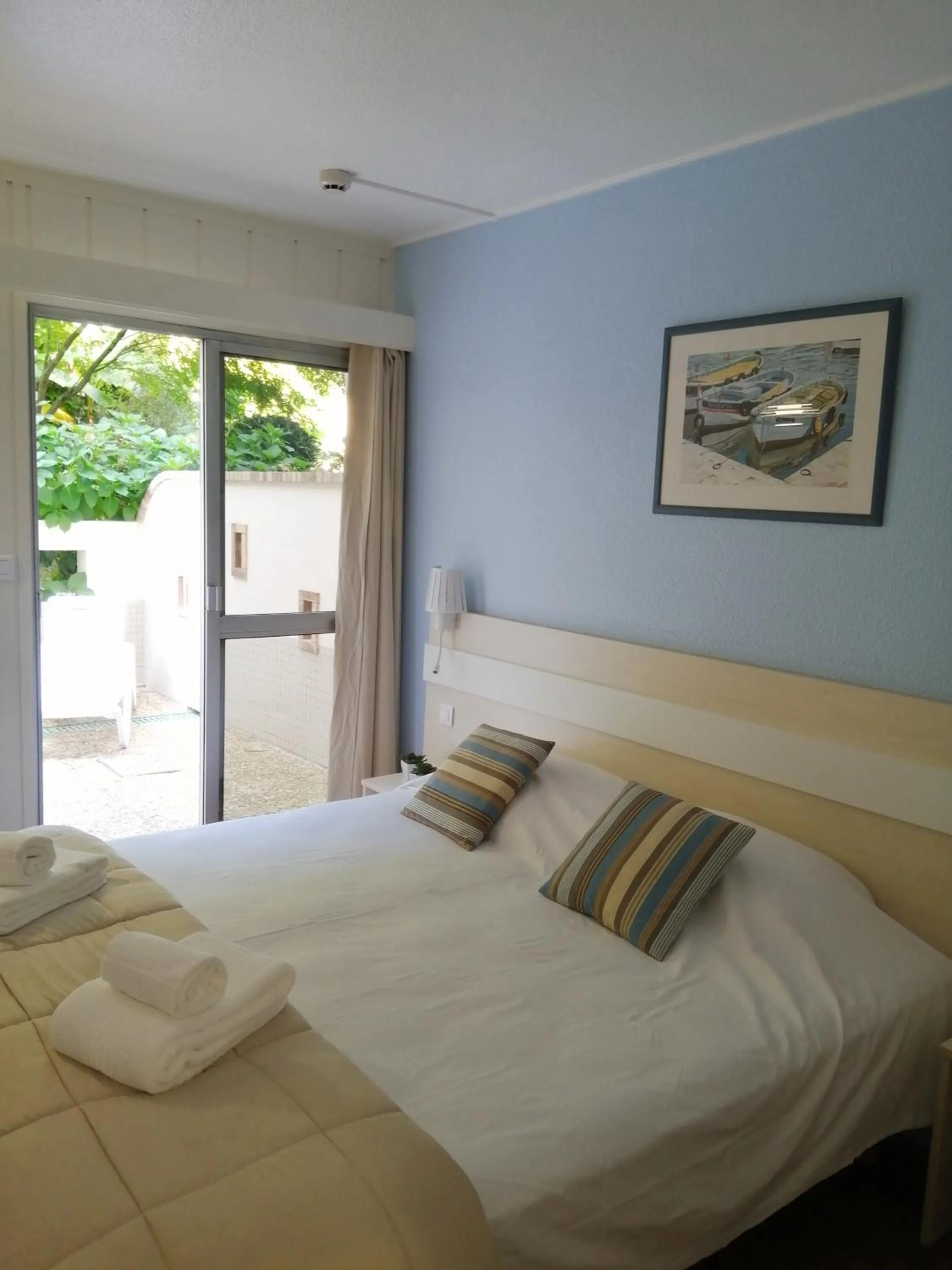 Garden view in Thermotel