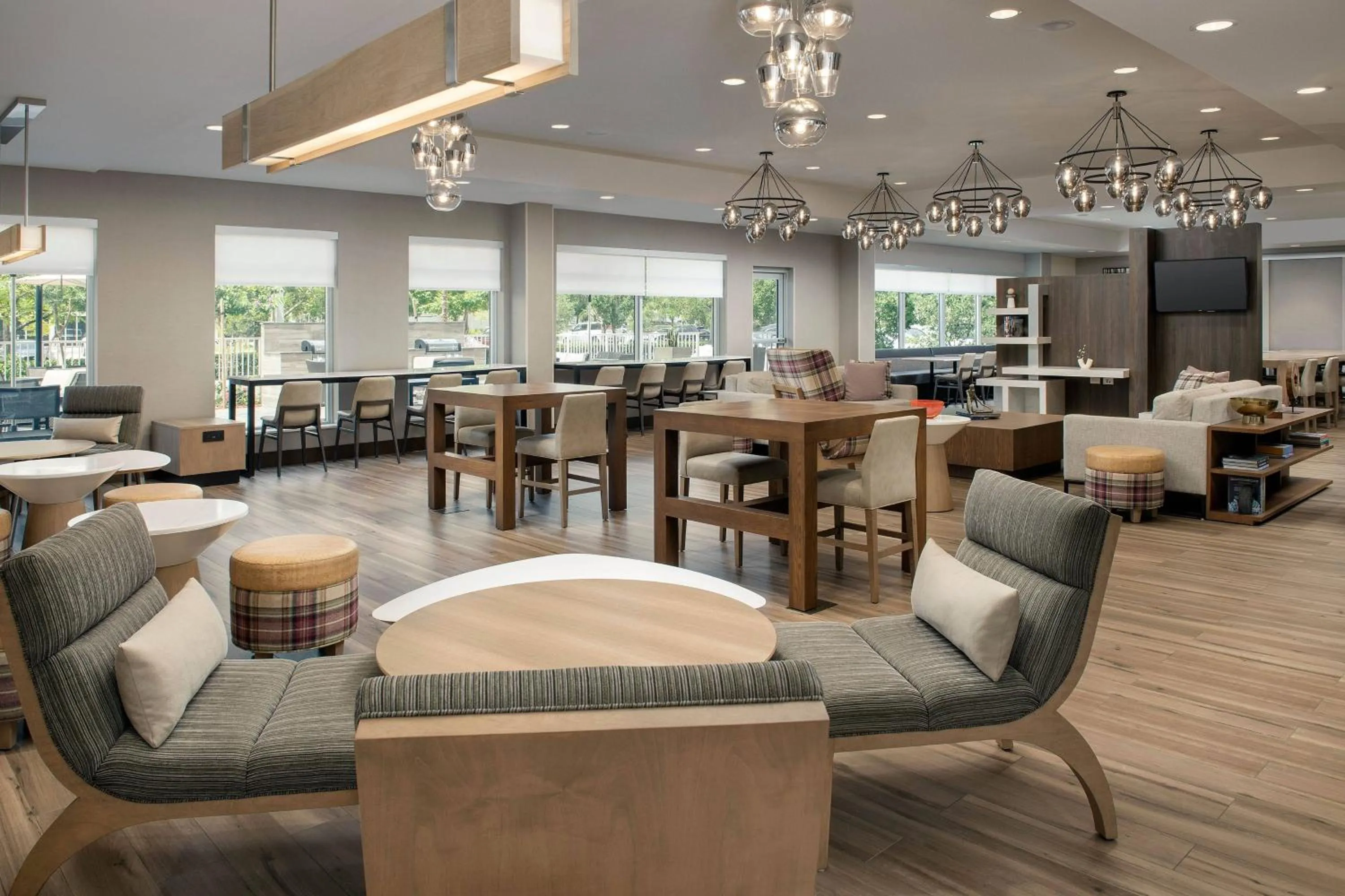 Lobby or reception in Residence Inn Doral Mall Area
