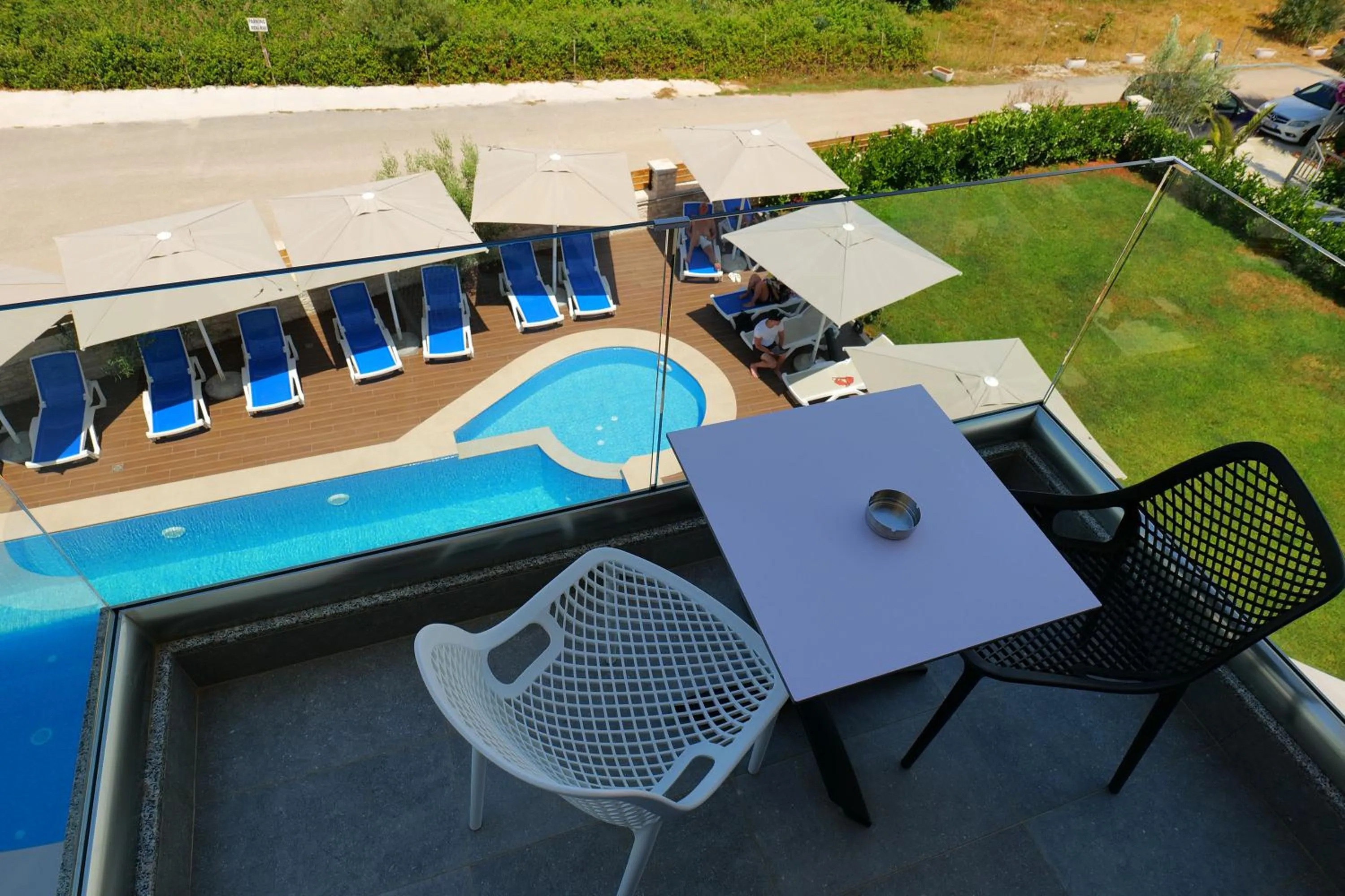 Balcony/Terrace in Hotel Alexander