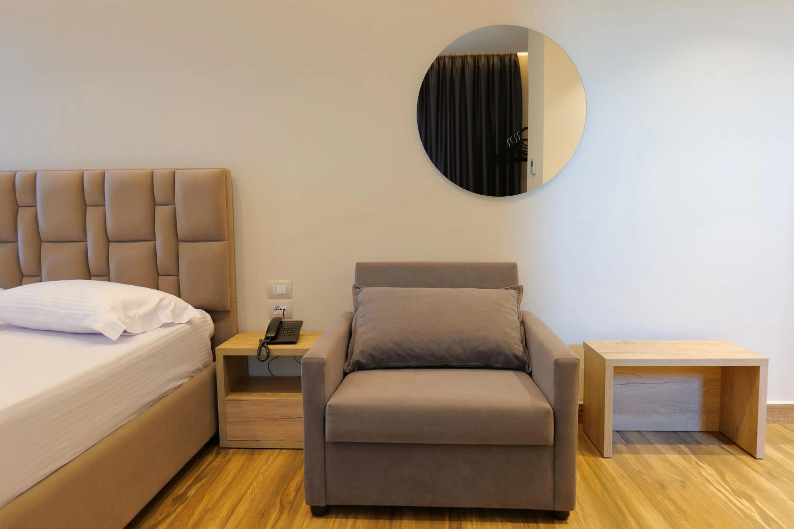 Bed in Hotel Alexander