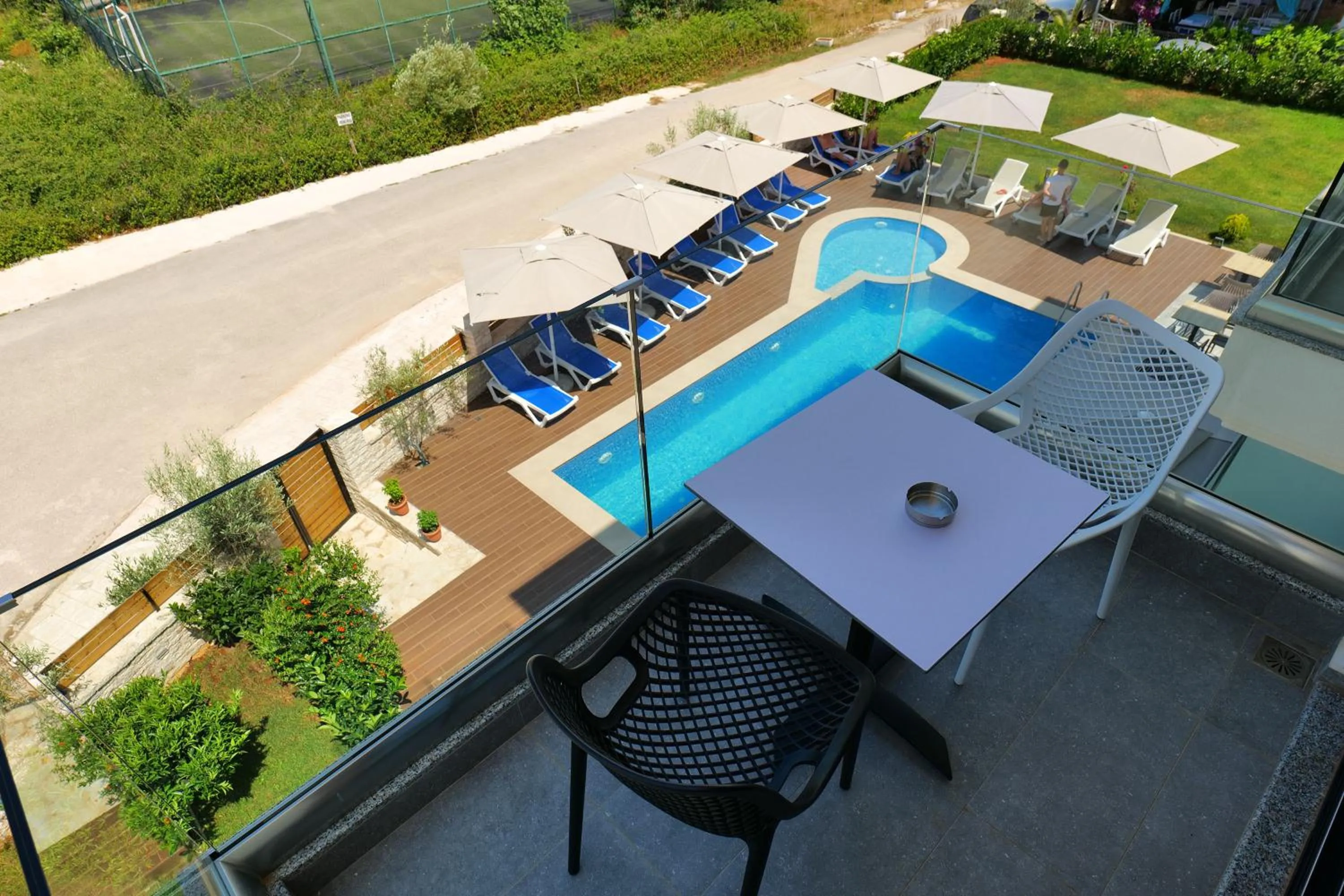 Balcony/Terrace in Hotel Alexander