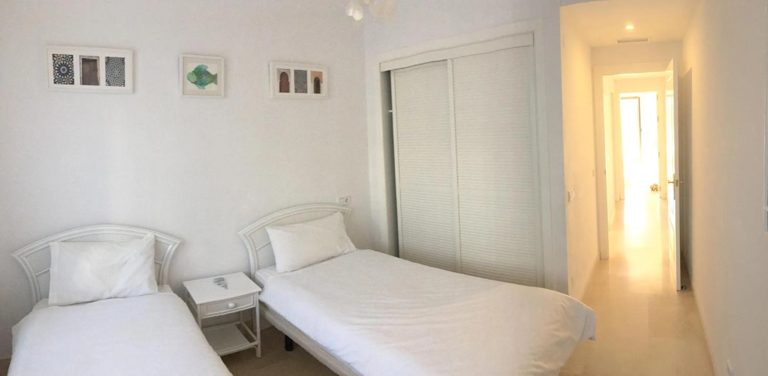 Bedroom, Bed in Superior 3BR GolfLA Apartment Minutes from Puerto Banus & Marbella
