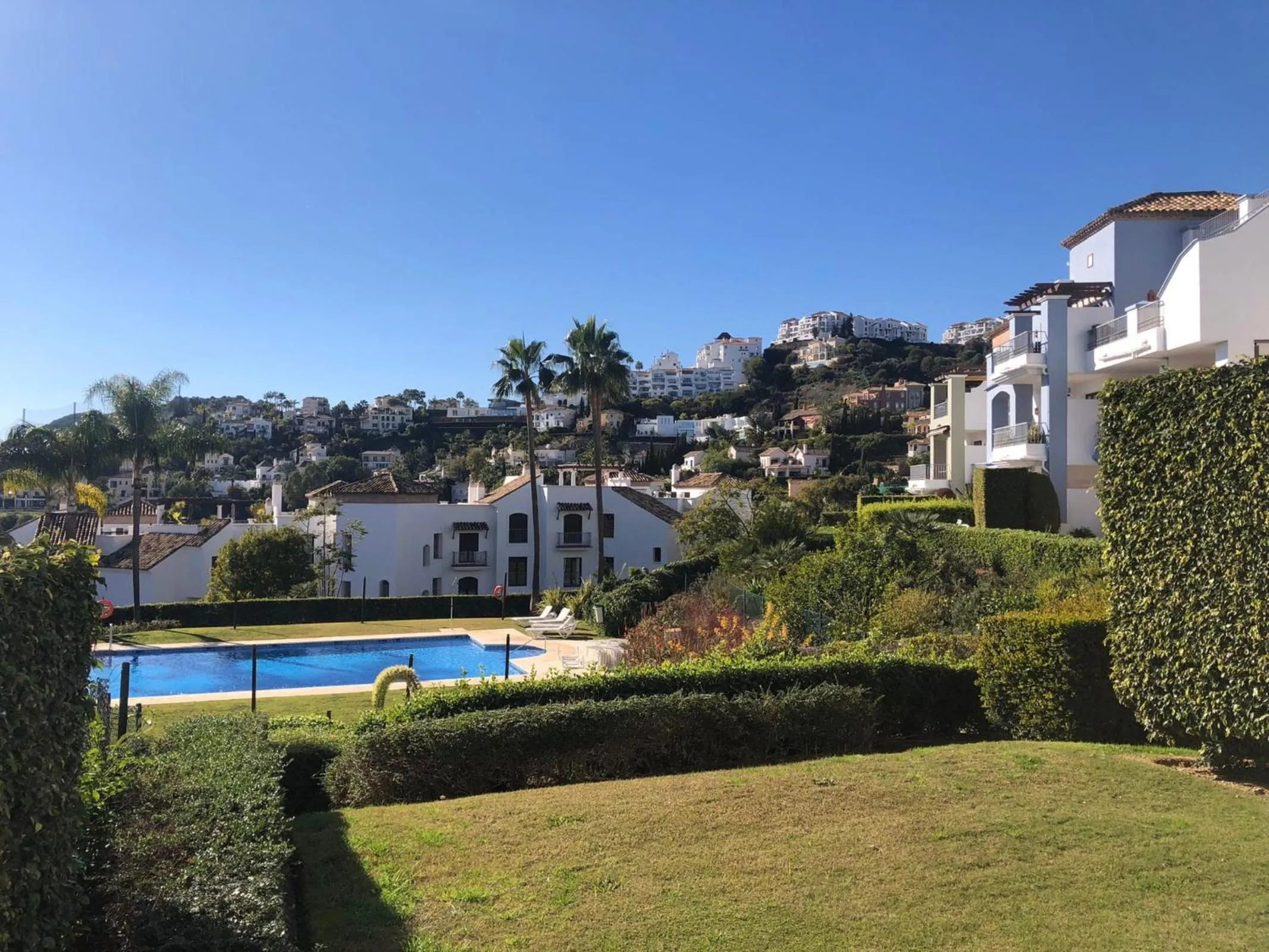 Property building in Superior 3BR GolfLA Apartment Minutes from Puerto Banus & Marbella