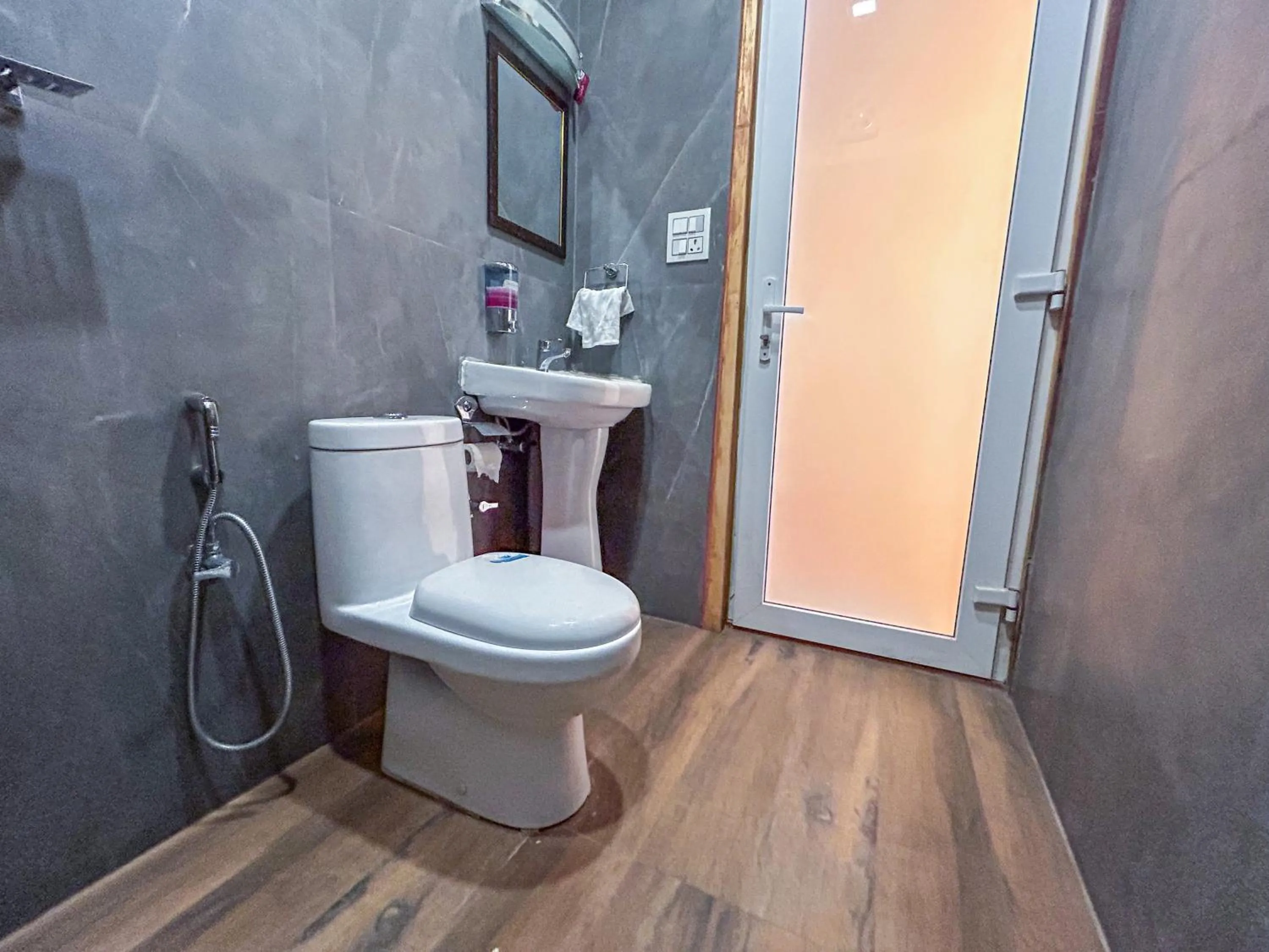 Bathroom in THEHIMALAYANLIVING WHISTLING PINES