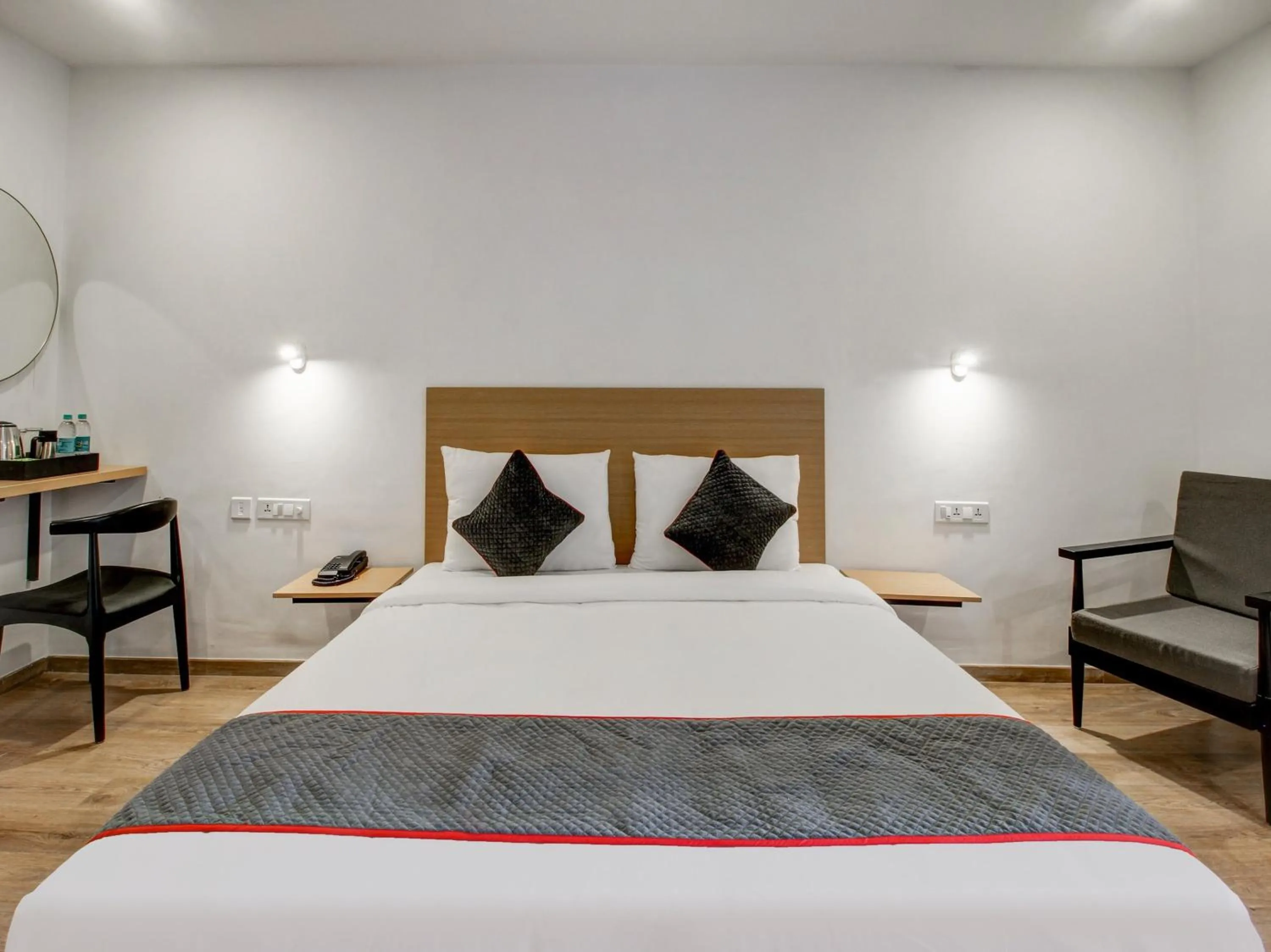 Bedroom, Bed in Super Townhouse RCC Majestic 397 LB Nagar