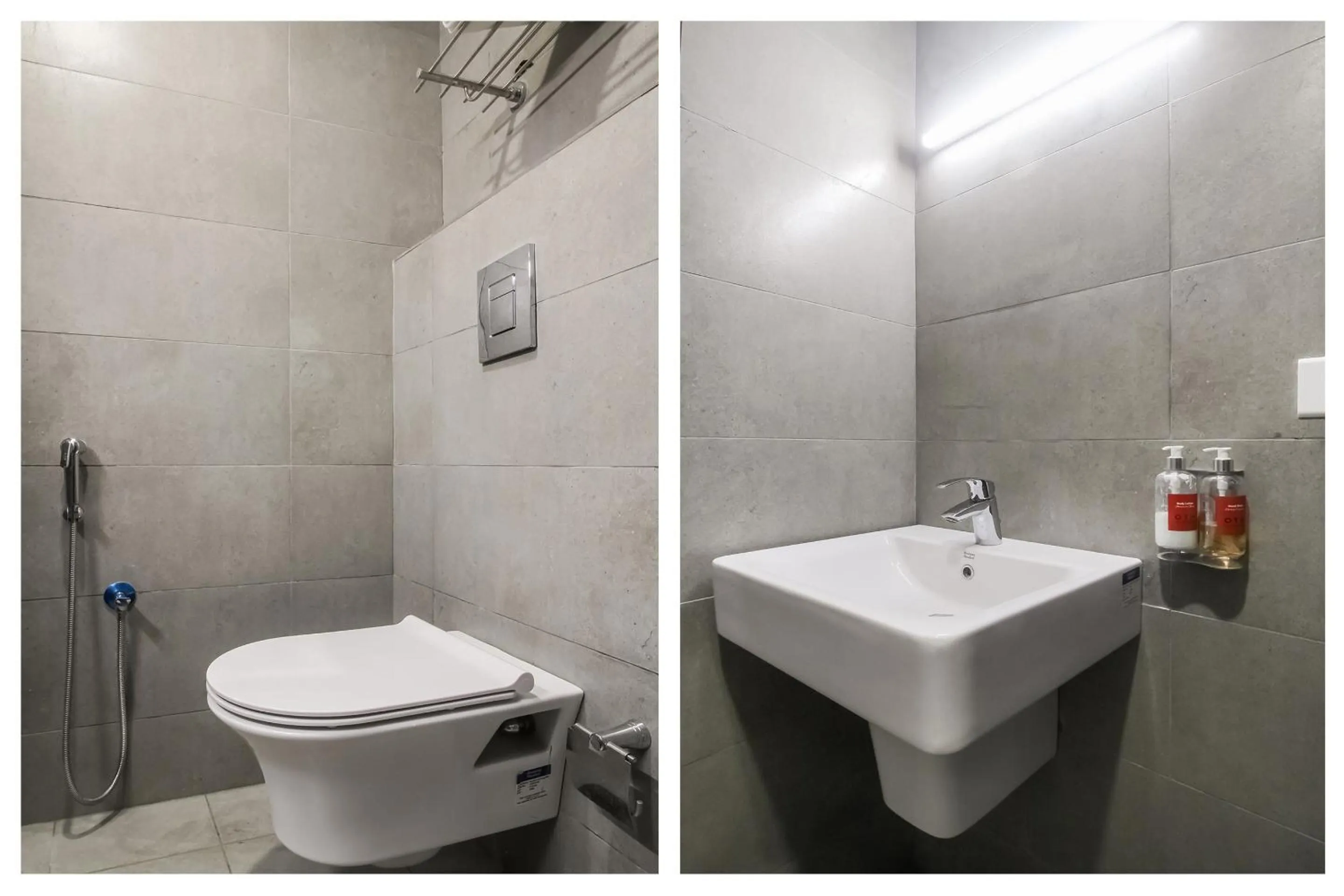 Bathroom in Super Townhouse RCC Majestic 397 LB Nagar