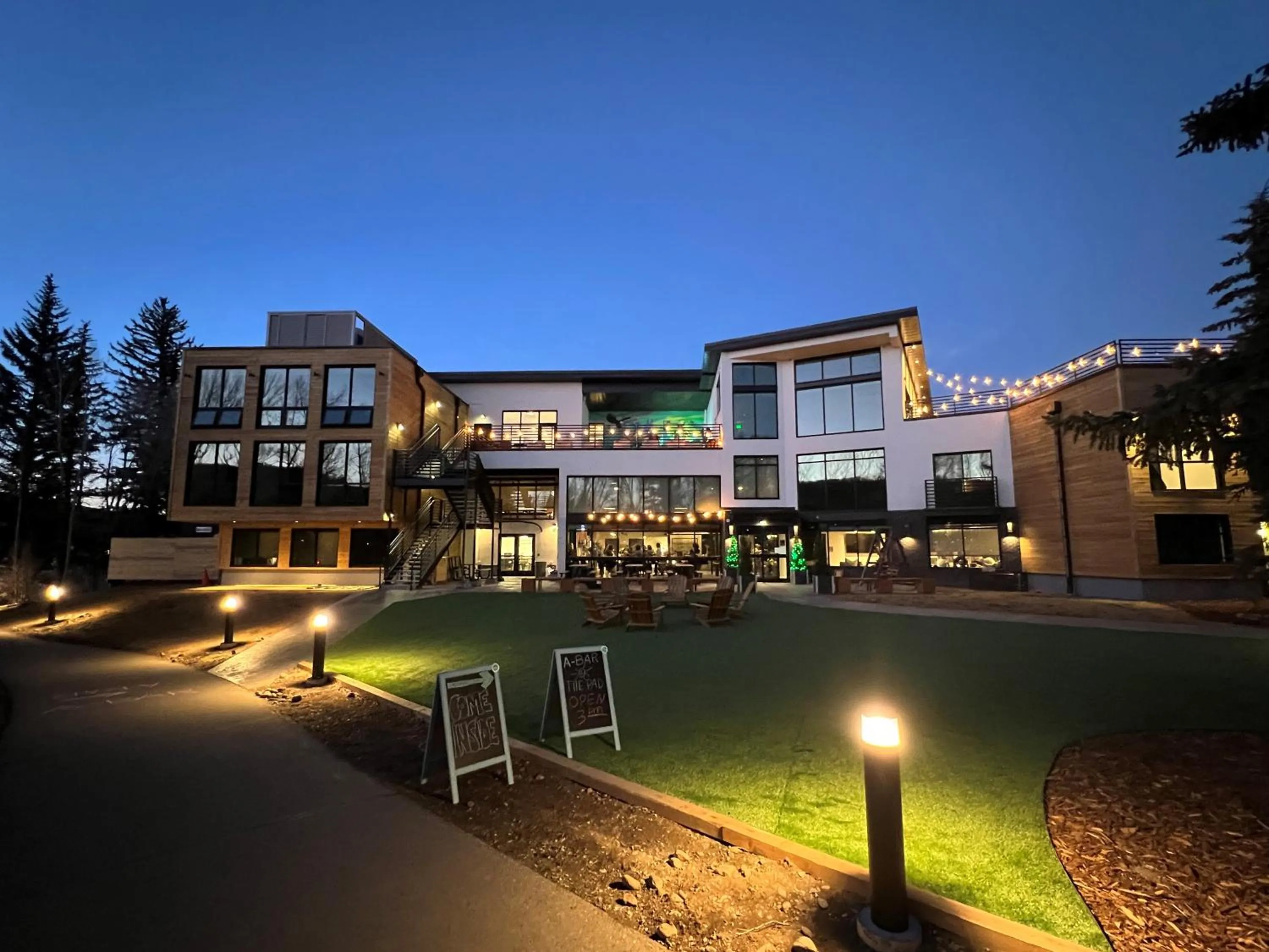 Patio in The Block Hotel & Commons