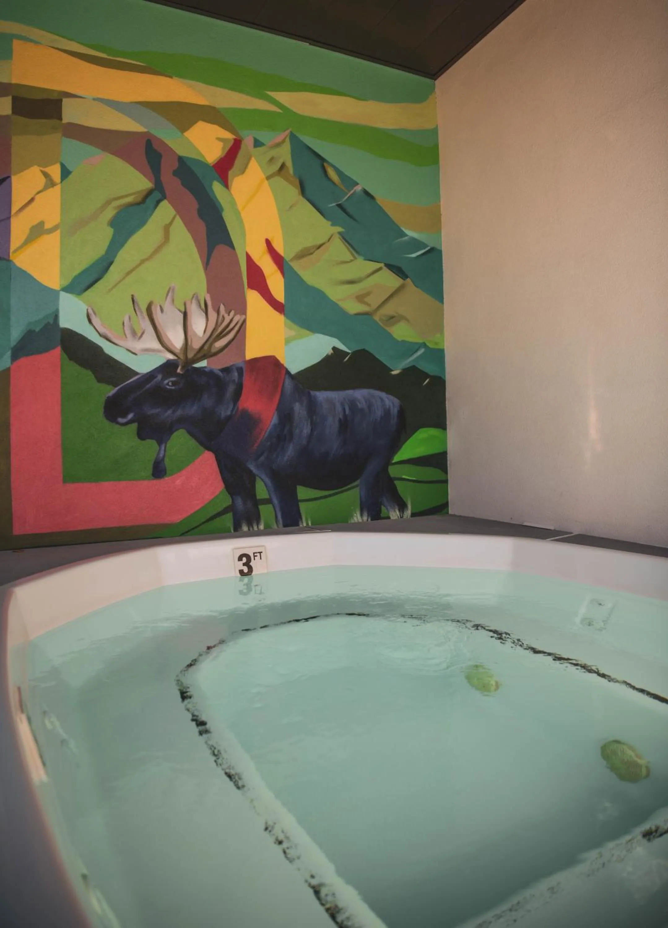 Hot Tub in The Block Hotel & Commons