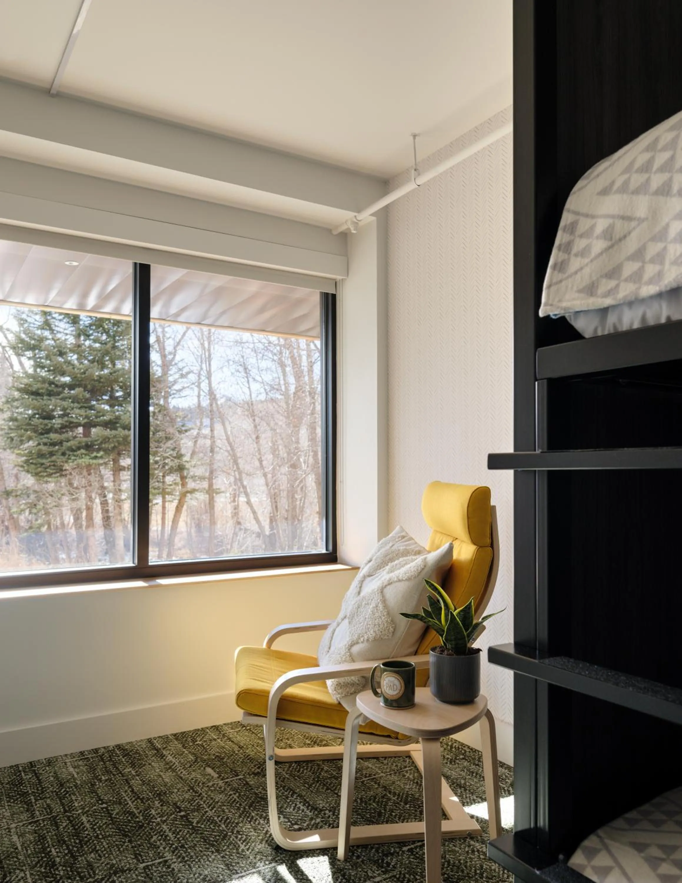 Seating area in The Block Hotel & Commons