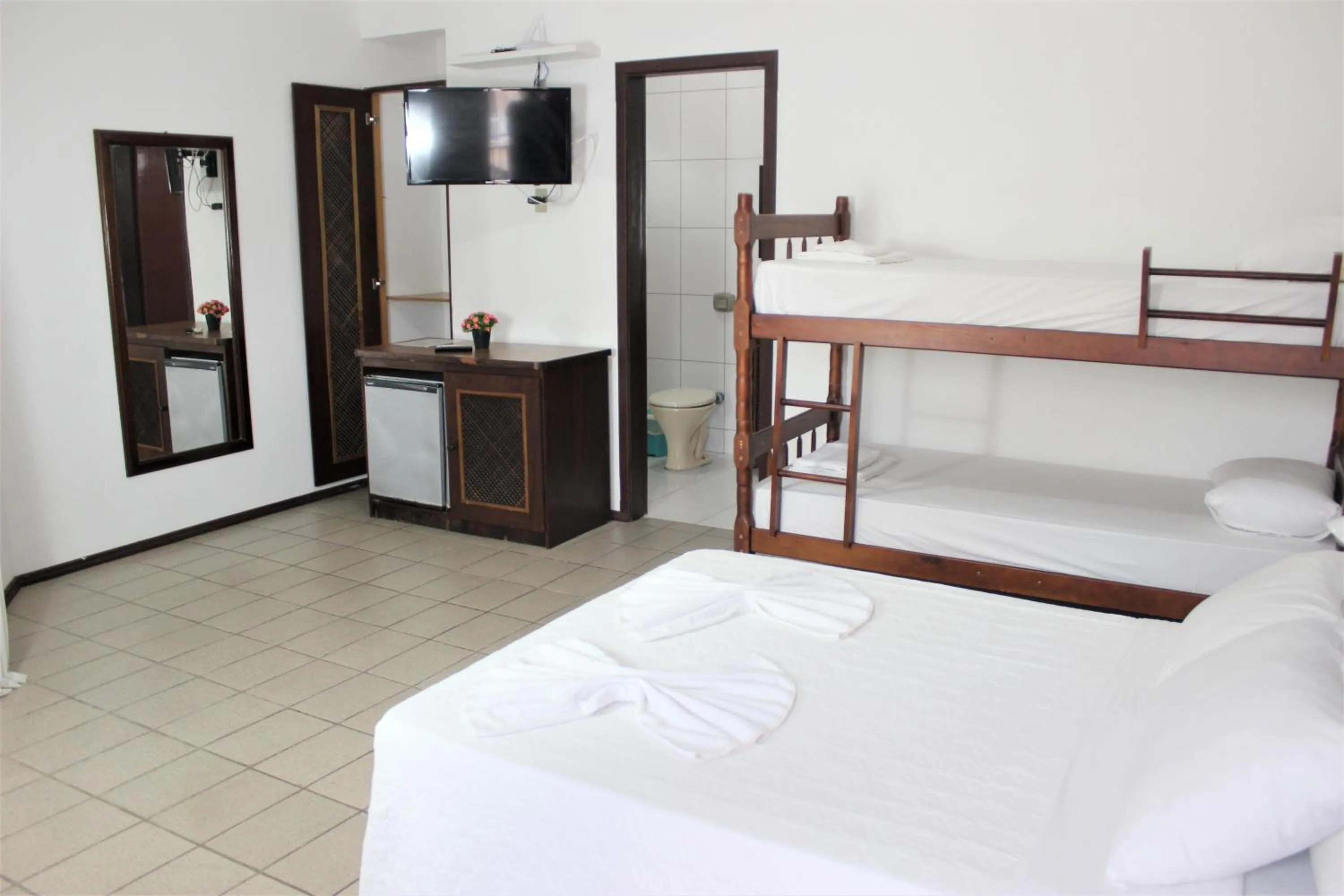 Bed in Hotel Bela Onda