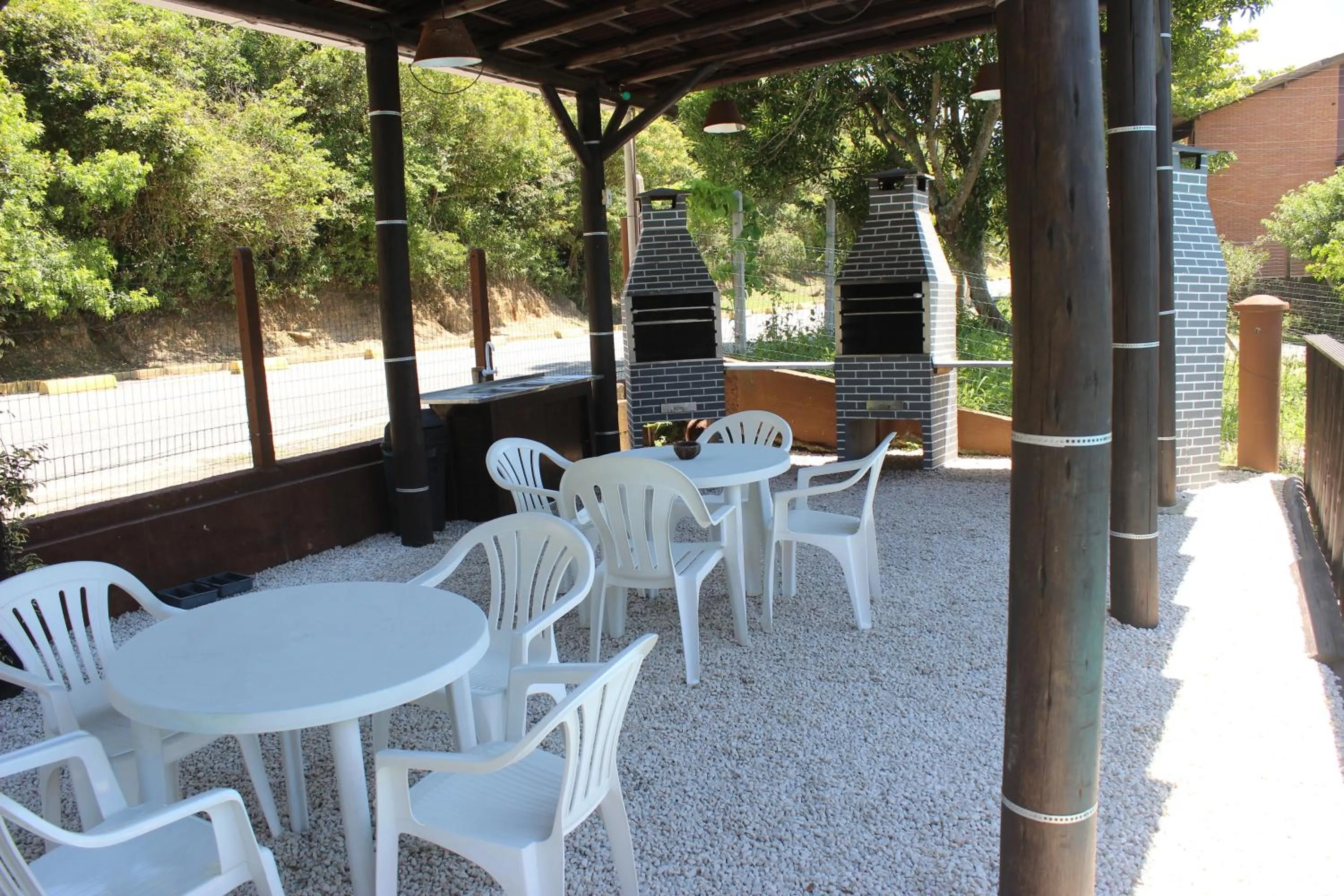 BBQ facilities in Hotel Bela Onda