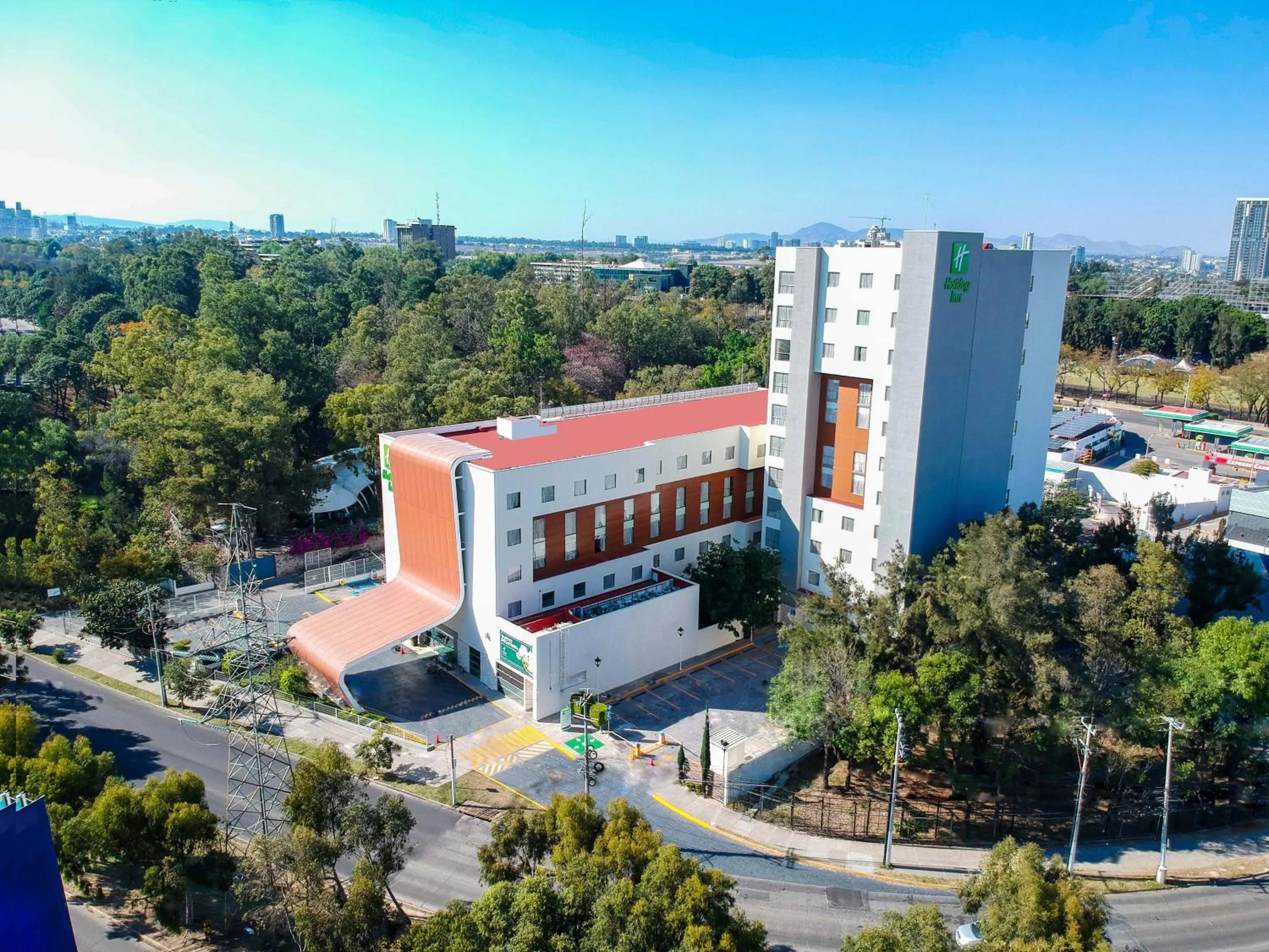 Property building, Bird's-eye View in HS HOTSSON Smart Guadalajara Autónoma
