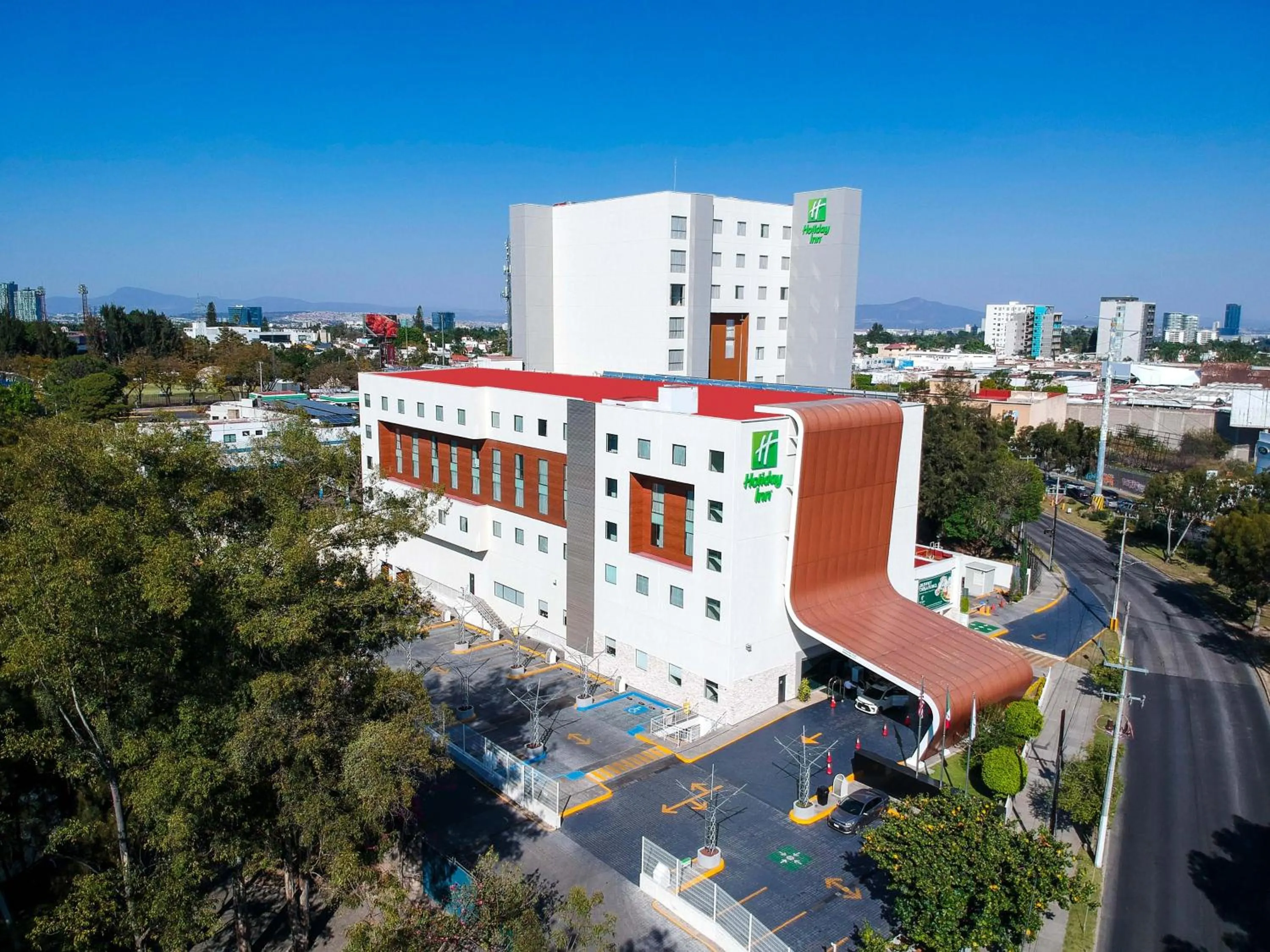 Property building, Bird's-eye View in HS HOTSSON Smart Guadalajara Autónoma