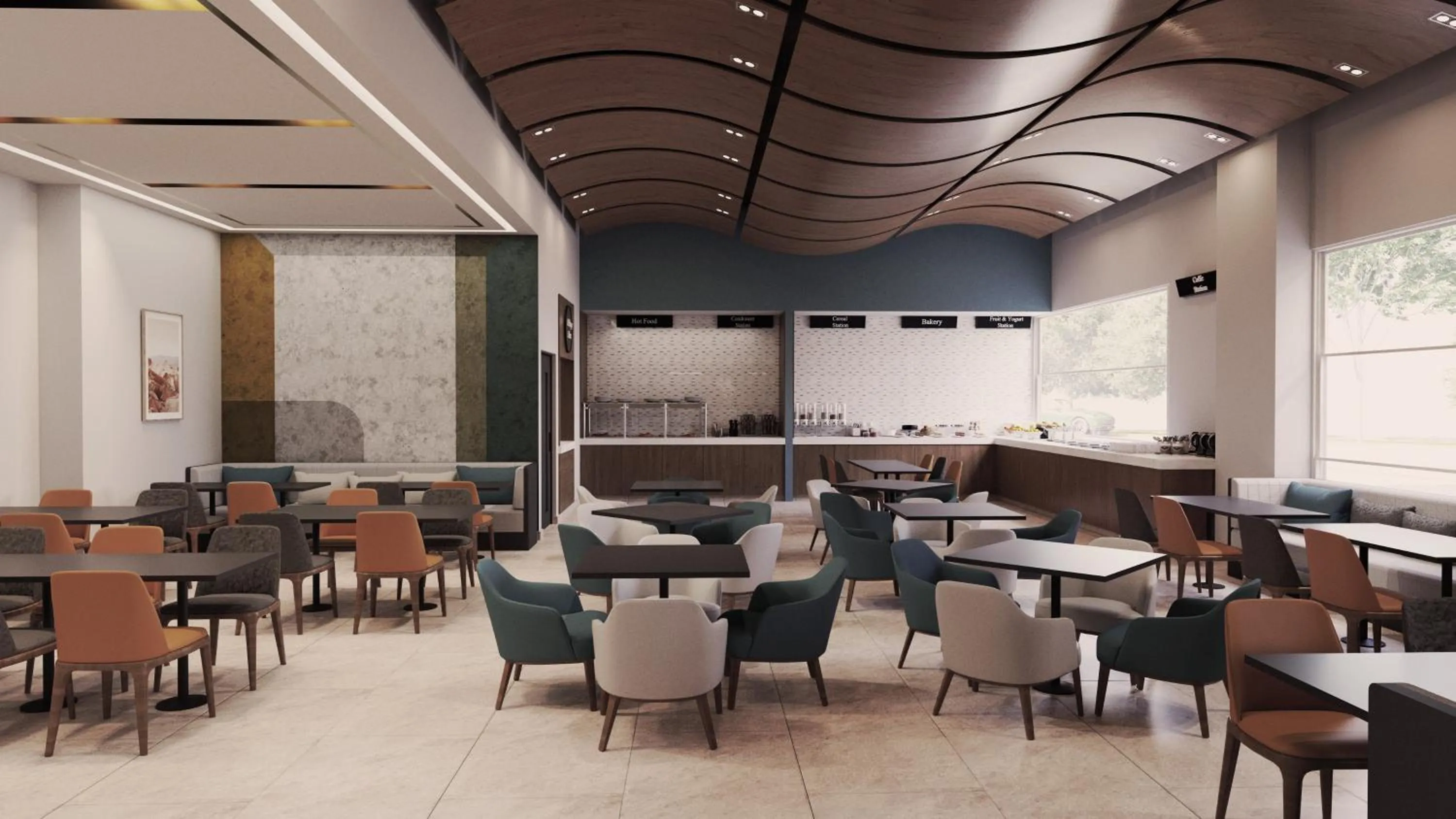 Restaurant/Places to Eat in HS HOTSSON Smart Guadalajara Autónoma