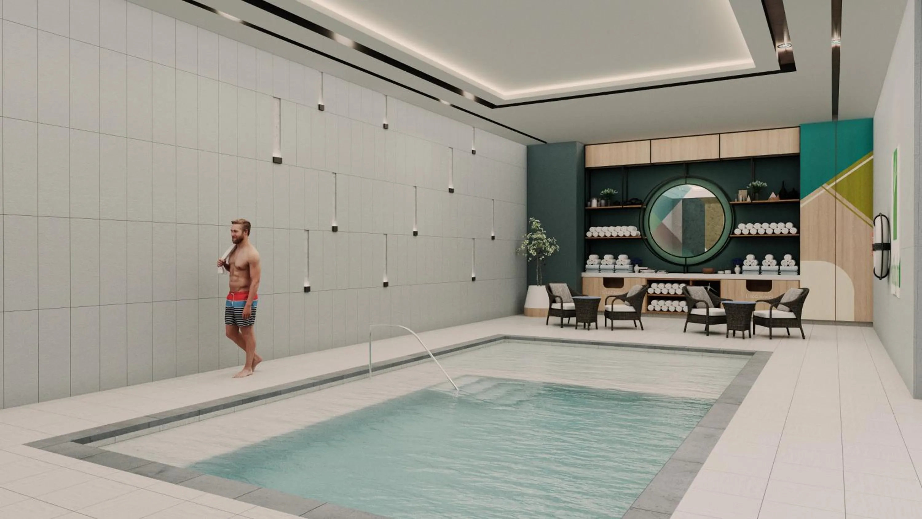 Swimming Pool in HS HOTSSON Smart Guadalajara Autónoma